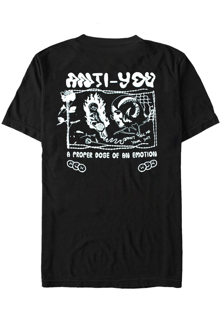 Born Dead Clothing - Anti You - T-Shirt - Image 2