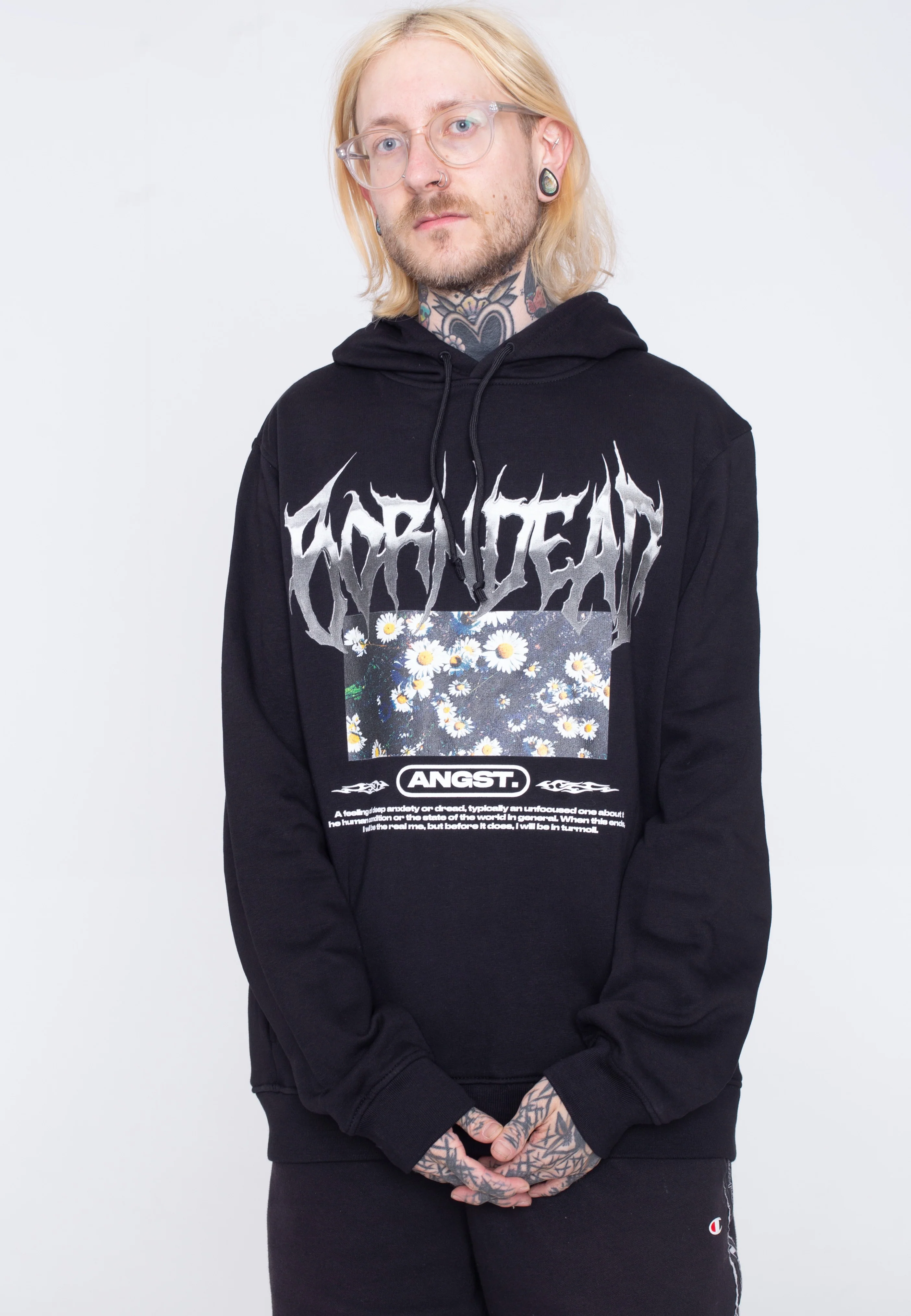 Born Dead Clothing - Flowers - Hoodie - Image 3