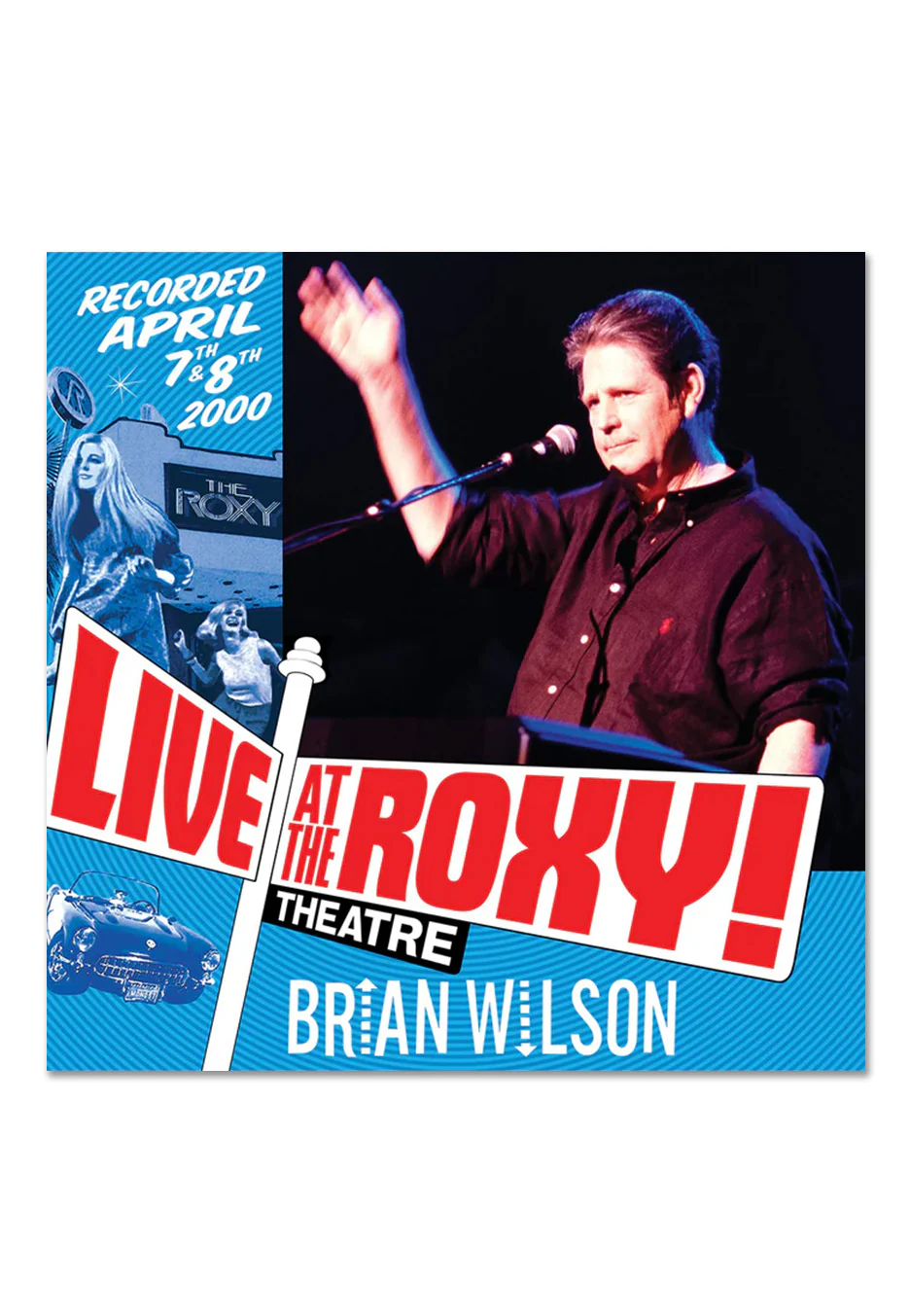 Brian Wilson - Live At The Roxy Theatre (25th Anniversary Edition) Ltd. Red, White & Blue - Colored 3 Vinyl - Image 2