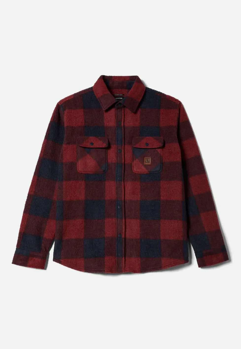Brixton - Bowery L/S Arctic Stretch Fleece Adrenaline Rush/Mood Indigo - Jacket - Image 7