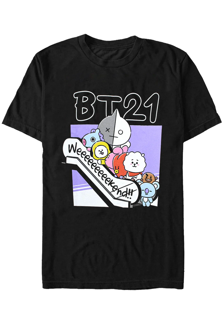 BT21 - Weekend - T-Shirt - Image 6