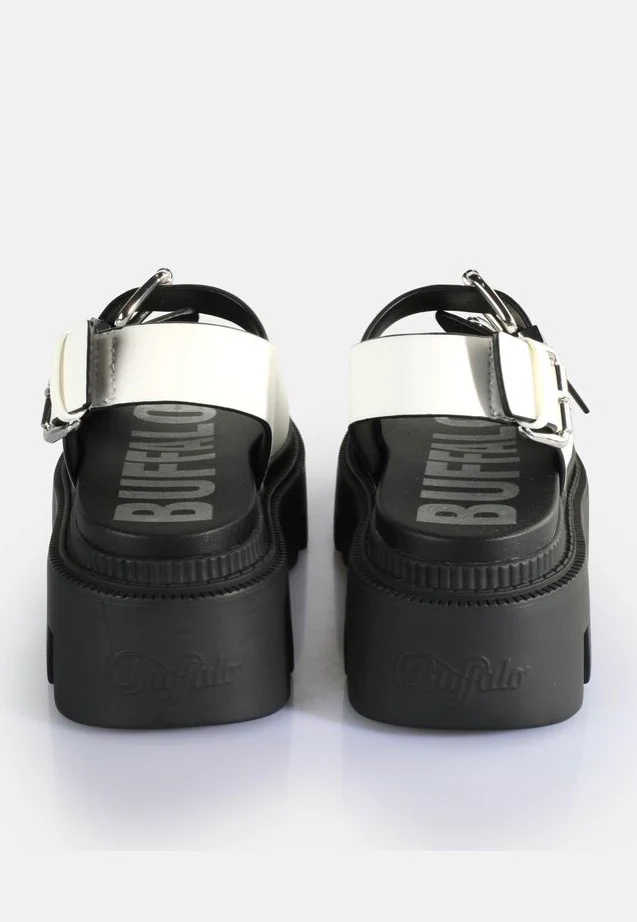 Flora On Vegan Nappa White - Girl Sandals - Image 6