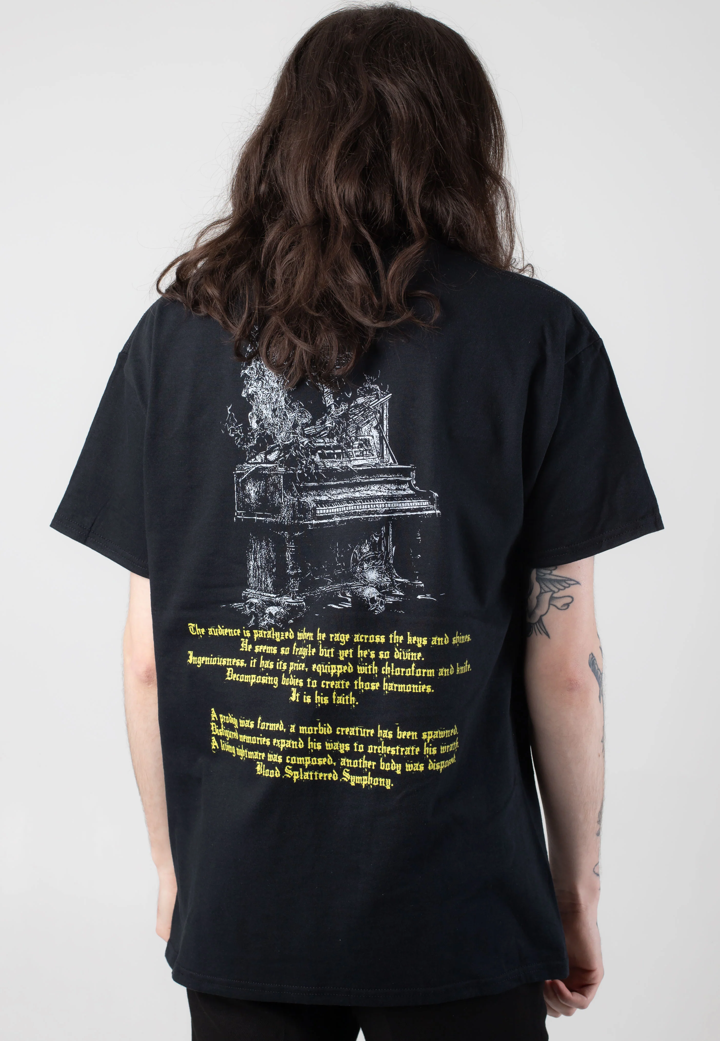 Burn Down Eden - Blood Splattered Symphony - T-Shirt - Image 4