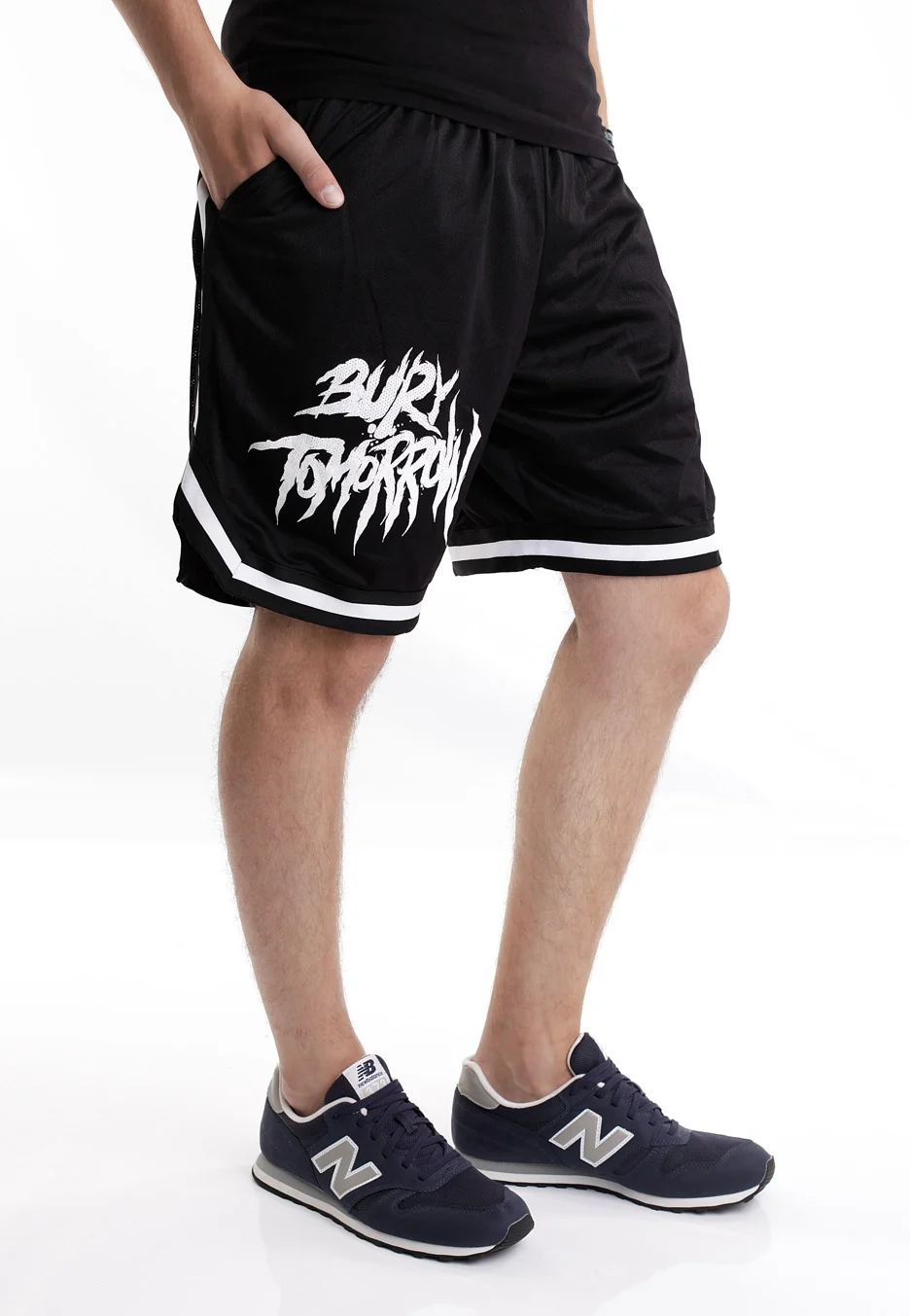 Bury Tomorrow - Logo Striped - Shorts - Image 2