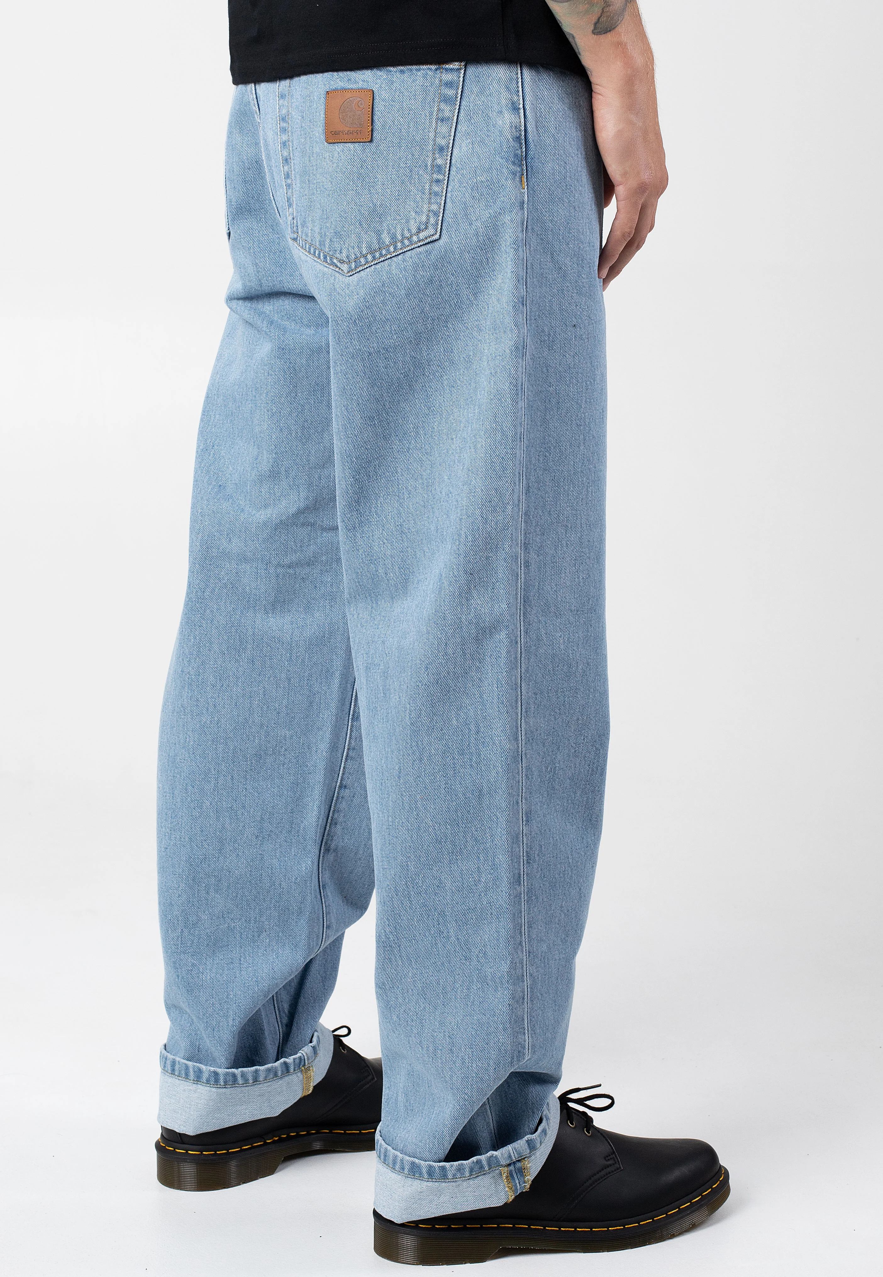 Carhartt WIP - Aaron Stone Bleached Blue - Jeans - Image 5