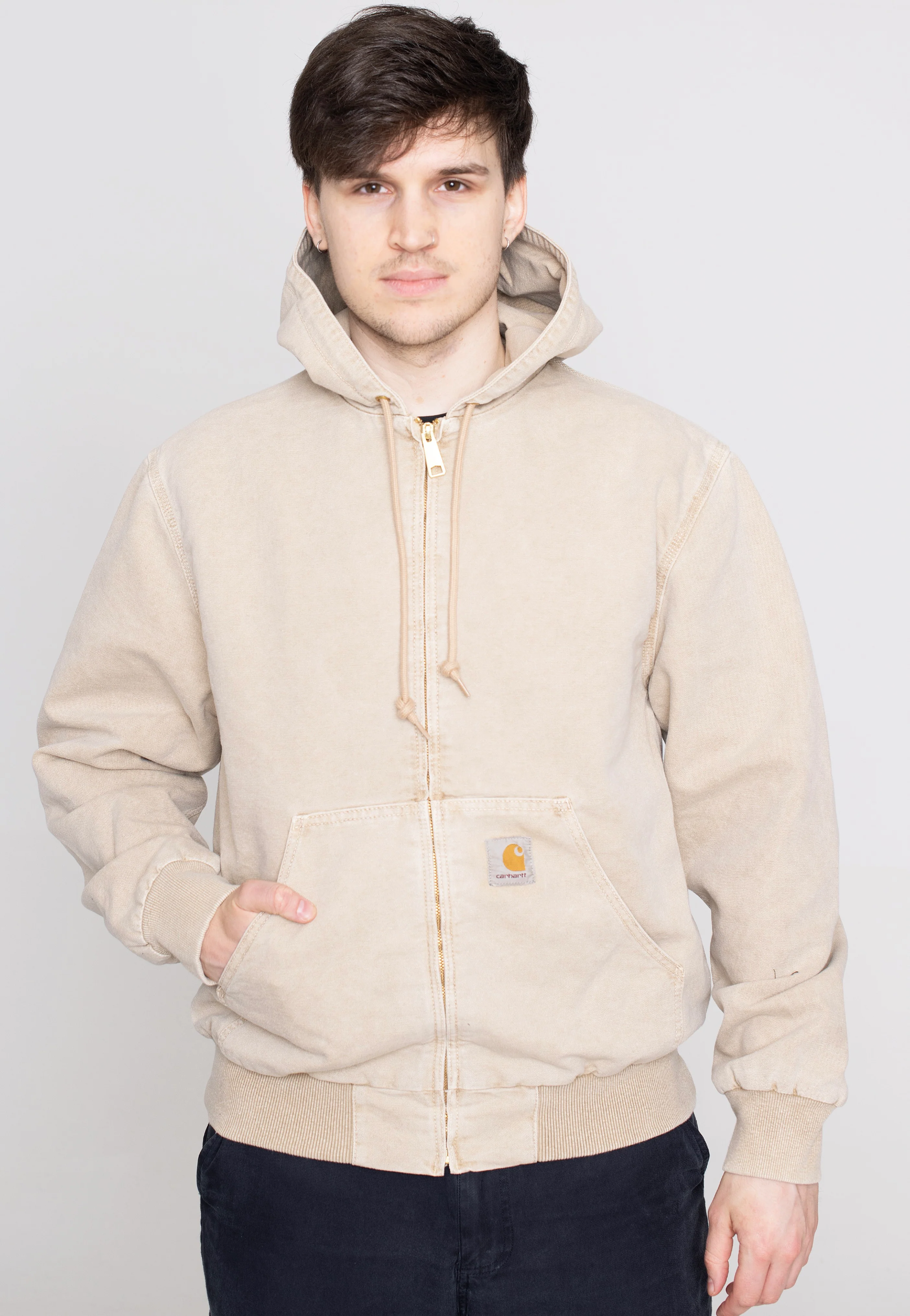 Carhartt WIP - Active Faded Dusty H Brown - Jacket - Image 2