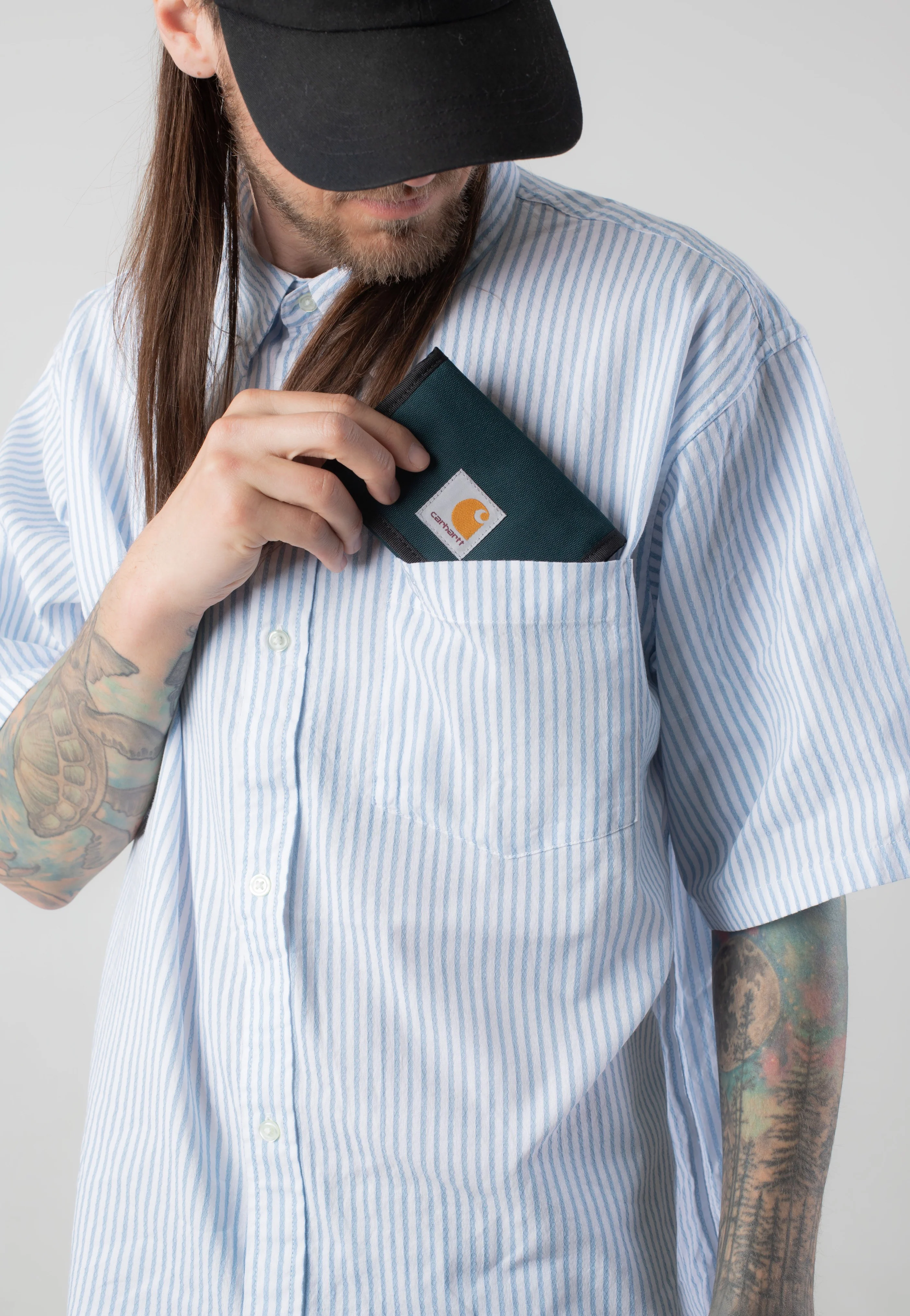 Carhartt WIP - Alec Deep Lagoon - Wallet - Image 4