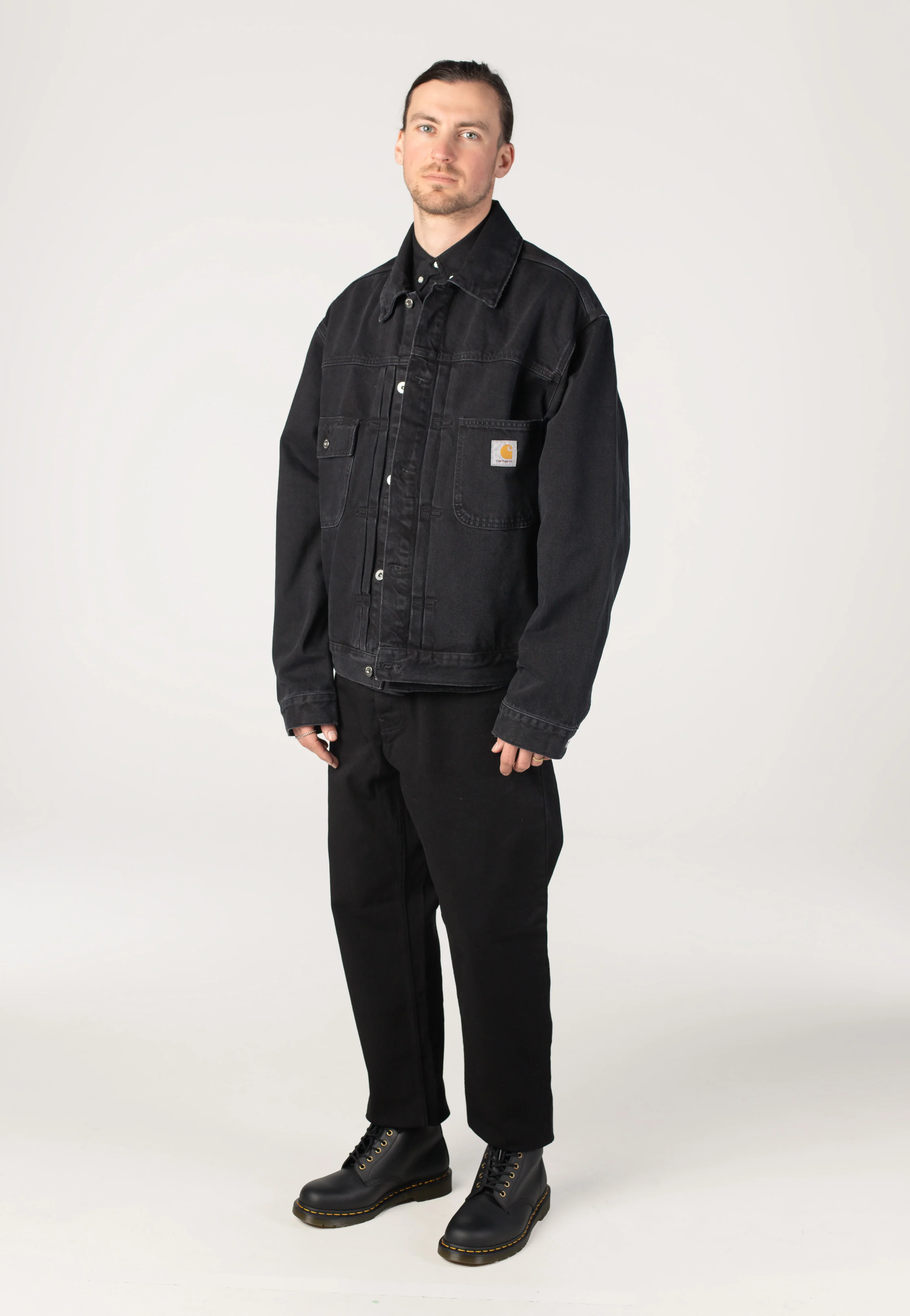 Carhartt WIP - Belmar Stone Washed Black - Jacket - Image 17