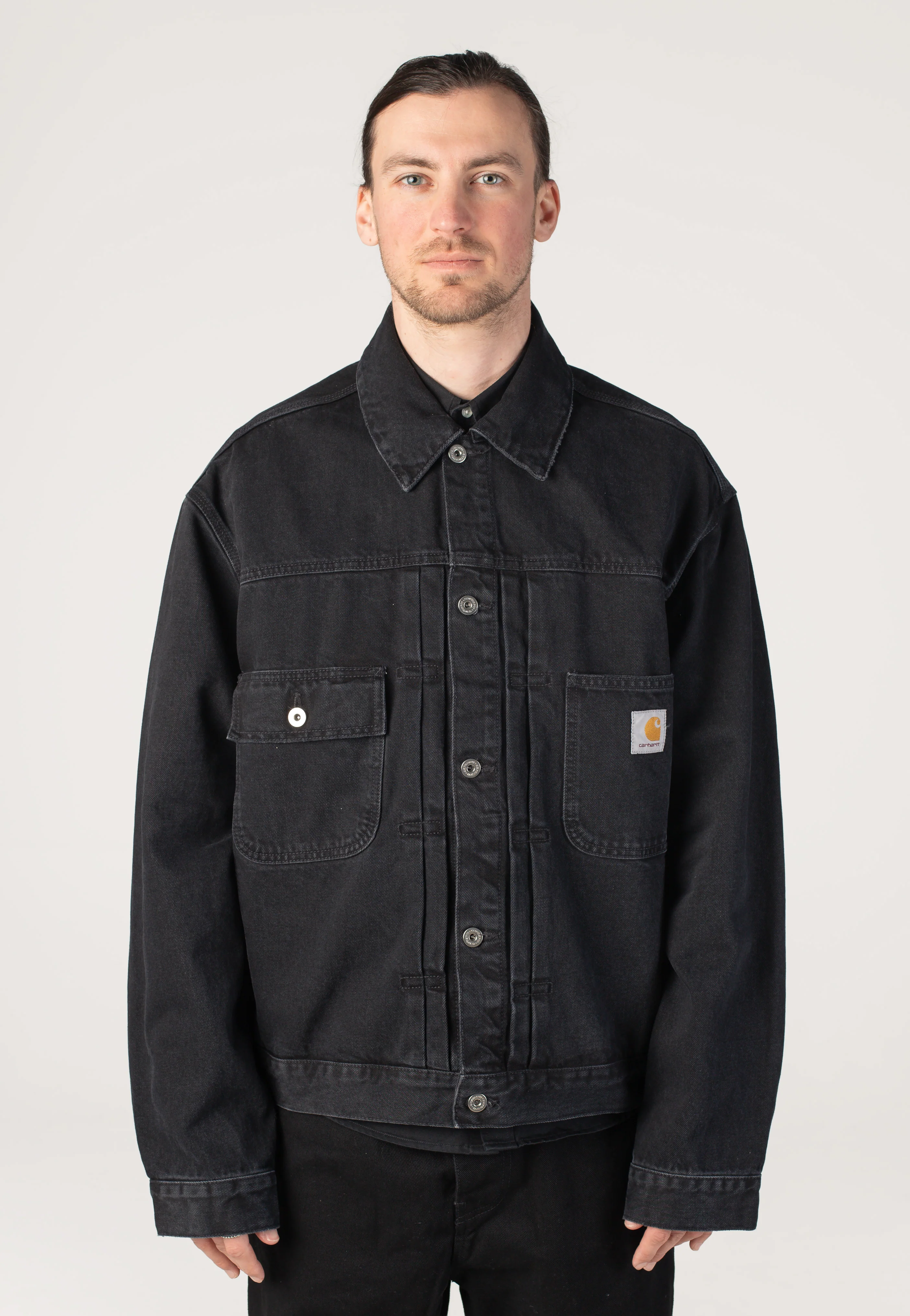 Carhartt WIP - Belmar Stone Washed Black - Jacket - Image 2
