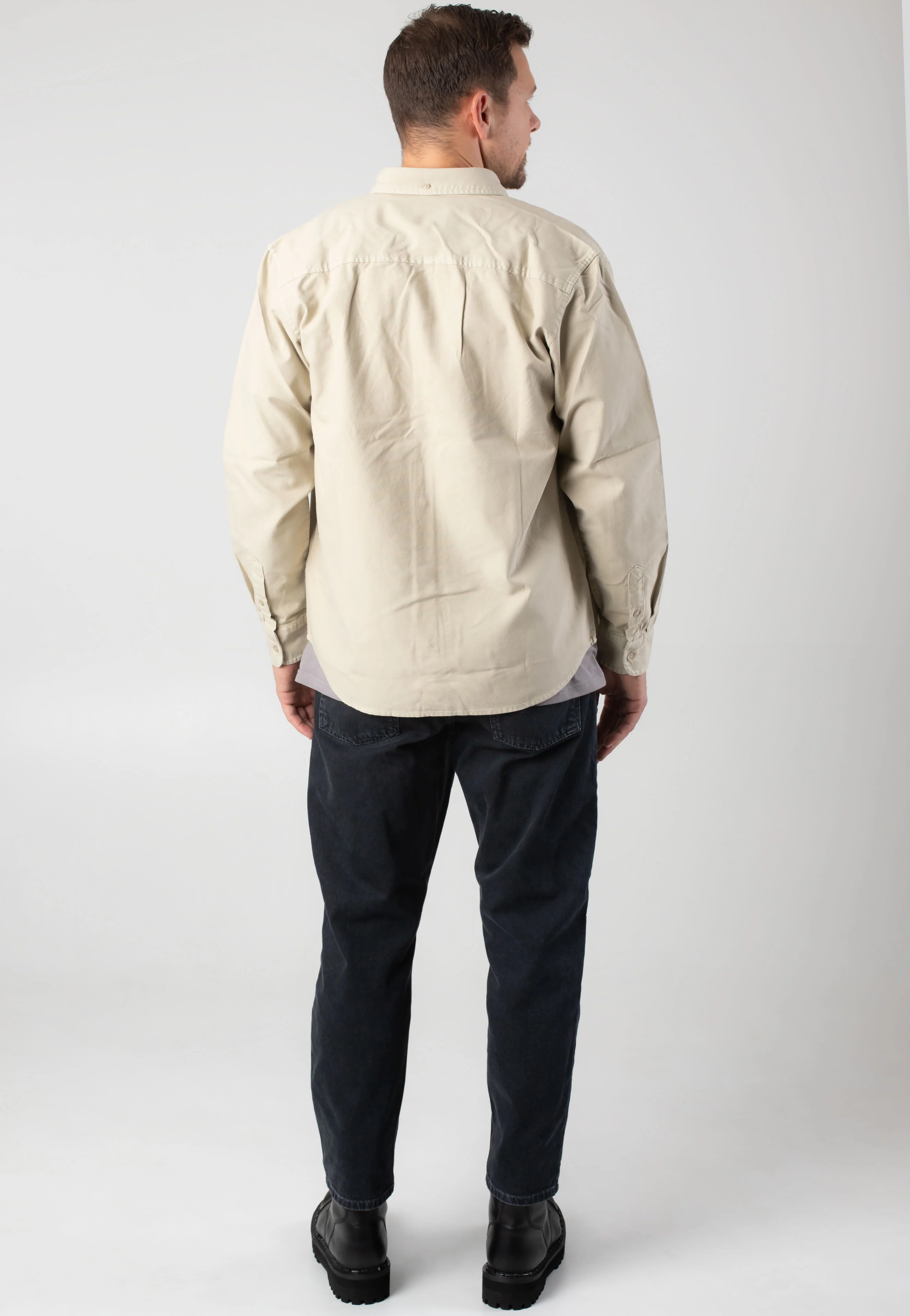 Carhartt WIP - Bolton Garment Dyed Fleur De Sel - Shirt - Image 6
