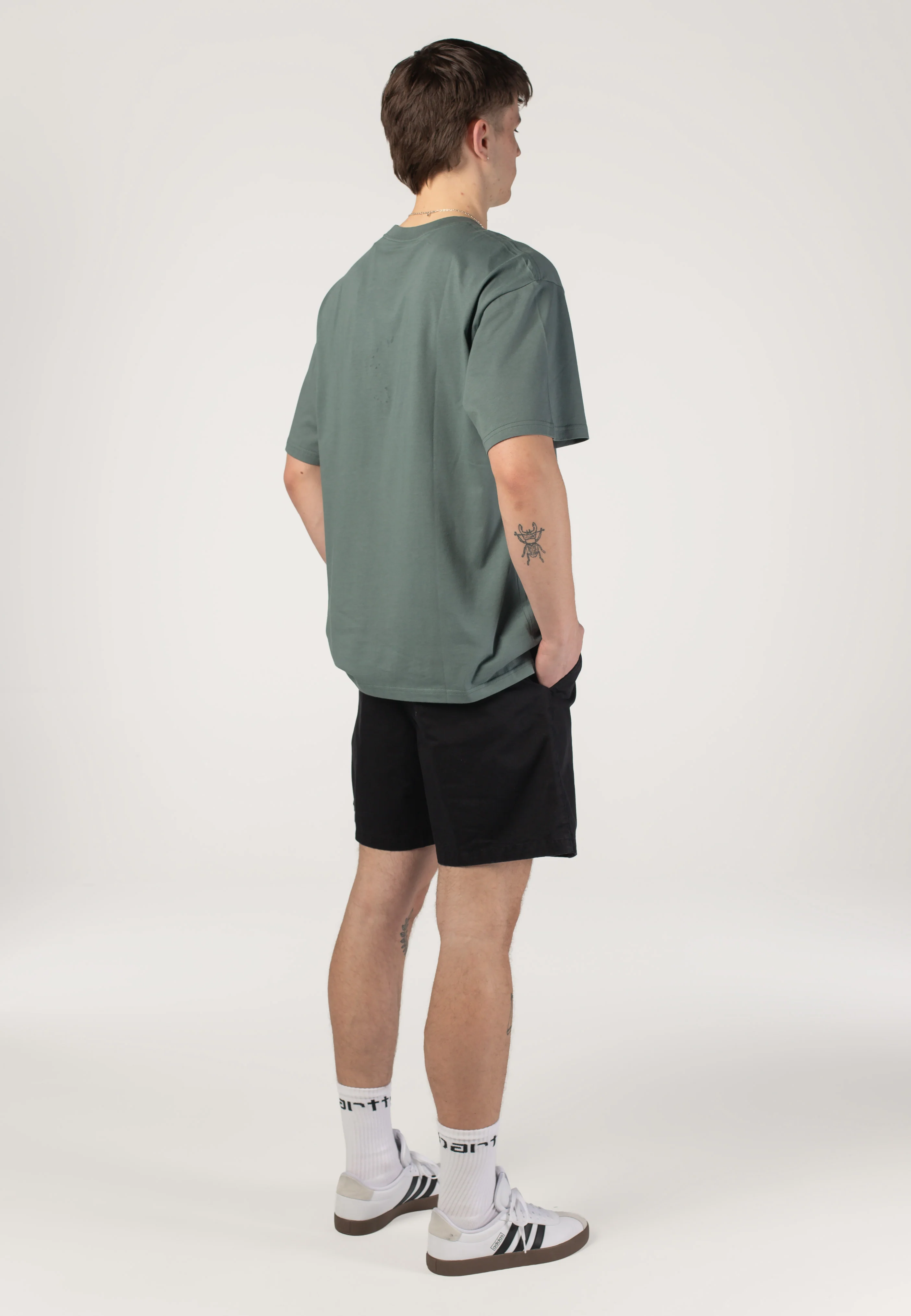 Carhartt WIP - Brady Stone Washed Black - Shorts - Image 10