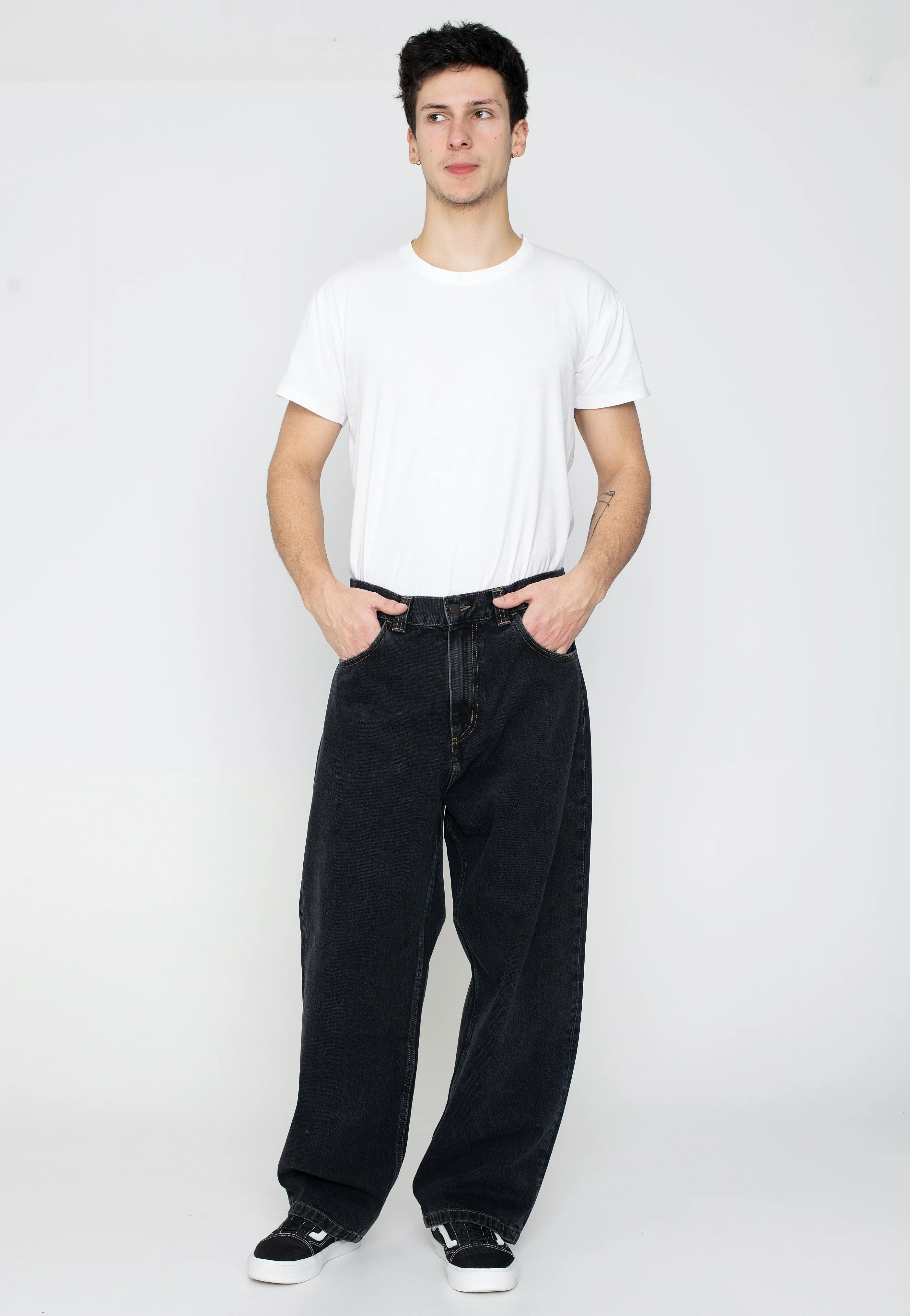 Carhartt WIP - Brandon Stone Washed Black - Jeans - Image 2