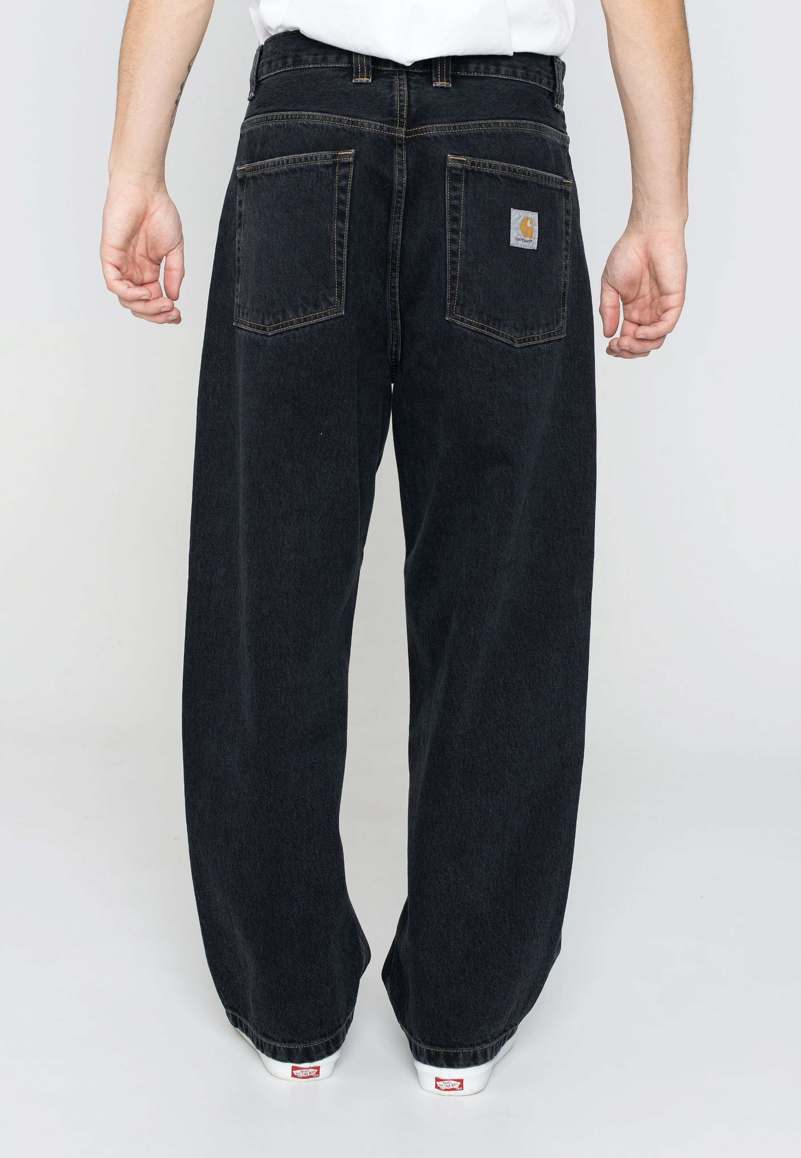 Carhartt WIP - Brandon Stone Washed Black - Jeans - Image 4