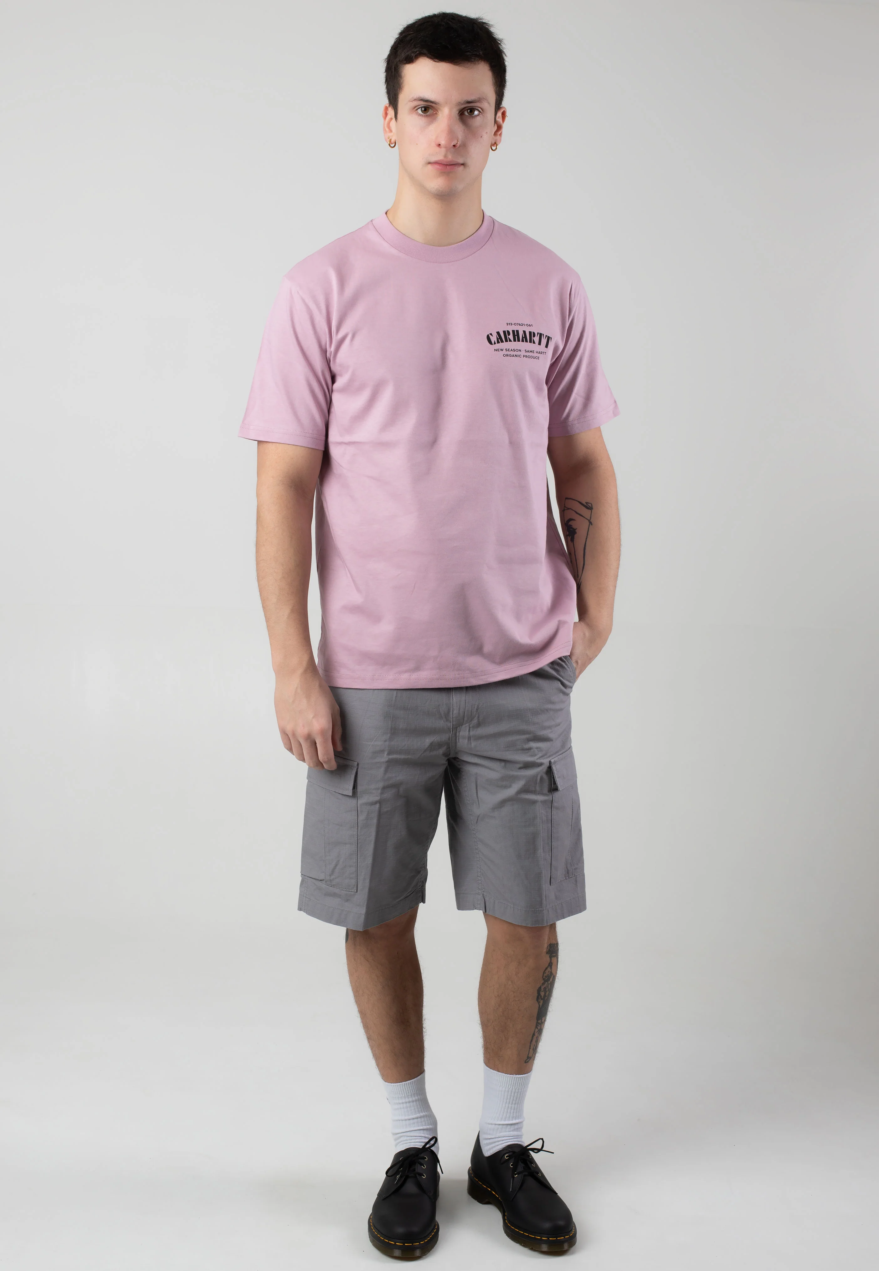 Carhartt WIP - Catalogue C Logo Hortensia - T-Shirt - Image 3