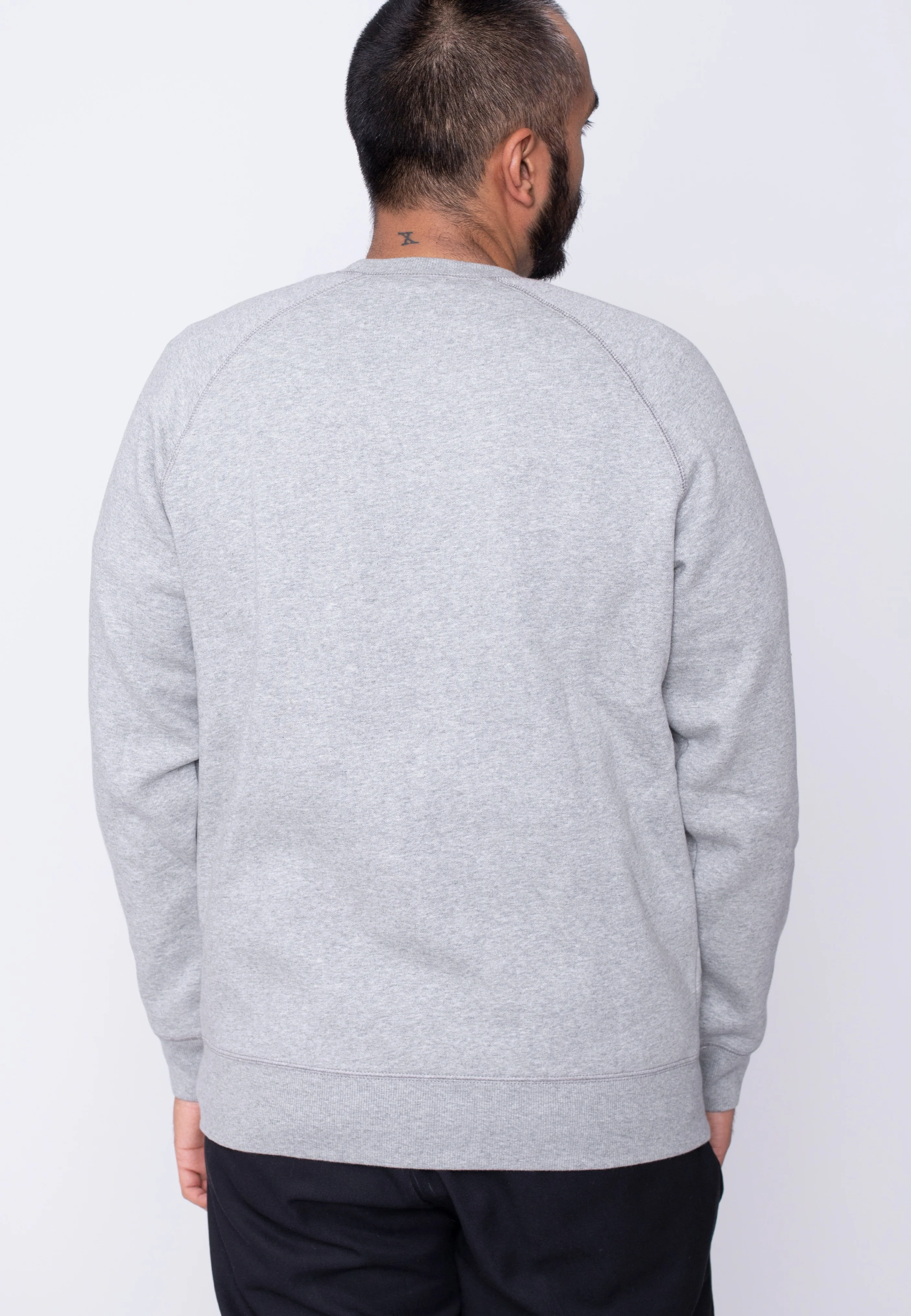 Carhartt WIP - Chase Grey Heather/Gold - Sweater - Image 3