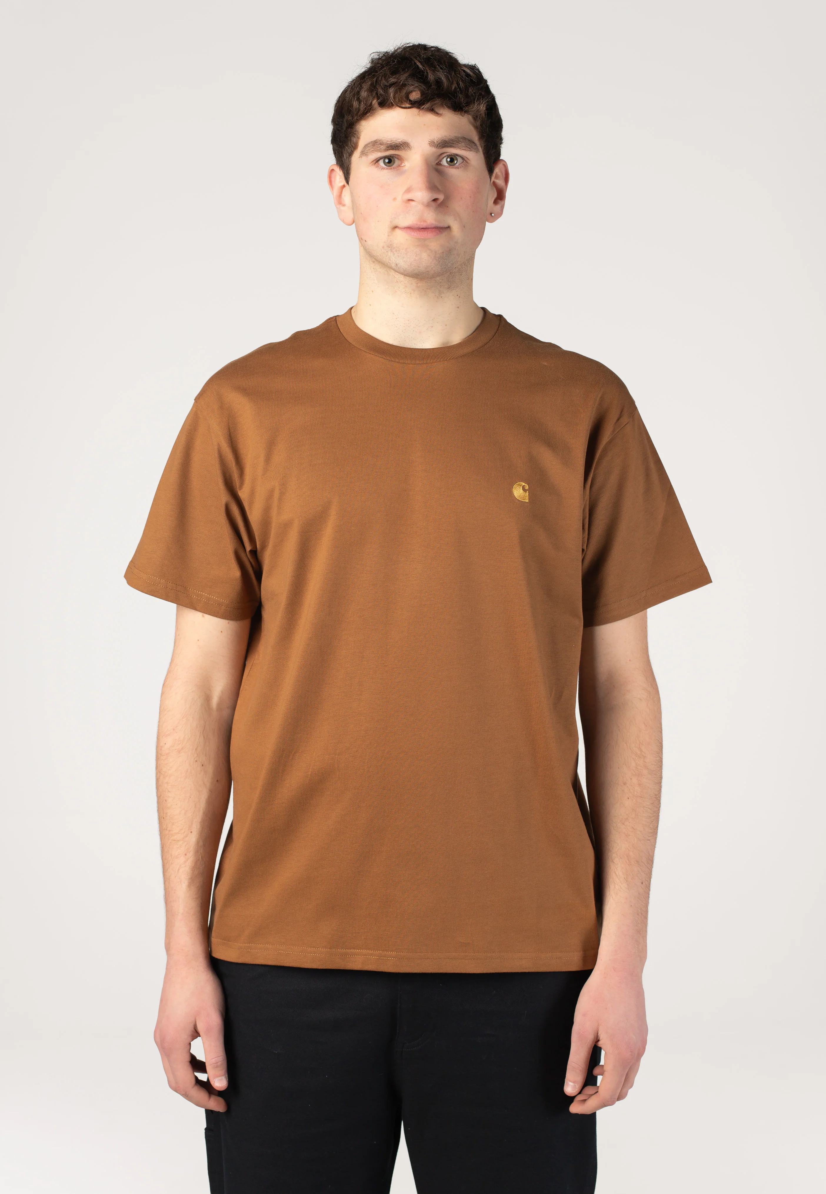 Carhartt WIP - Chase Hamilton Brown/Gold - T-Shirt