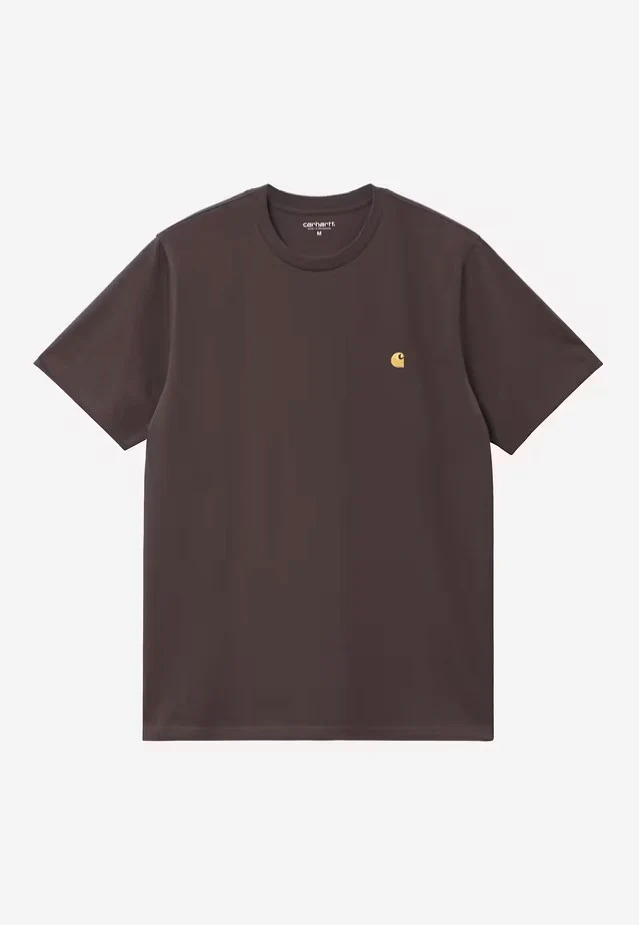 Carhartt WIP - Chase Shale/Gold - T-Shirt - Image 8