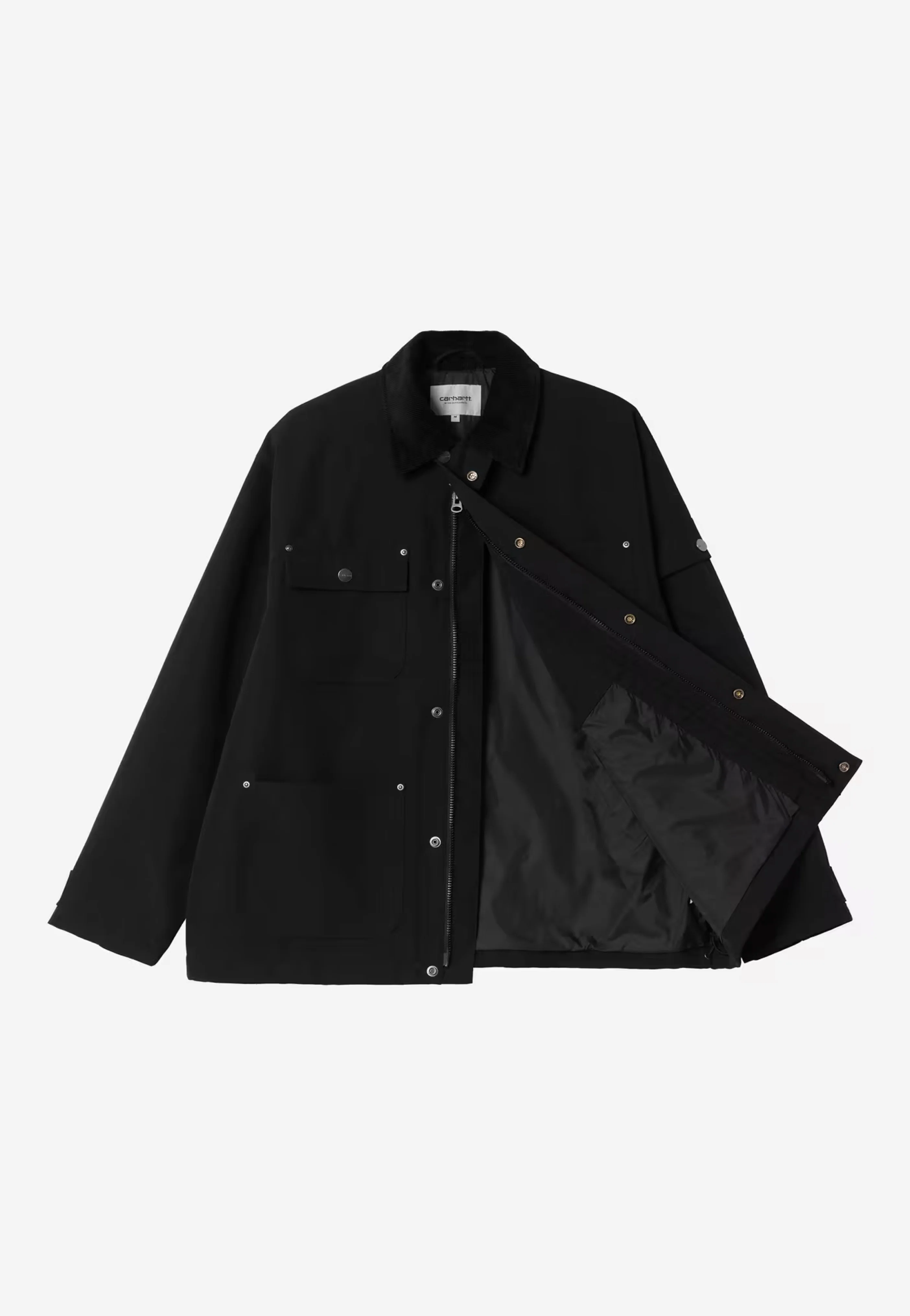 Carhartt WIP - Clapton Black/Black - Jacket - Image 9