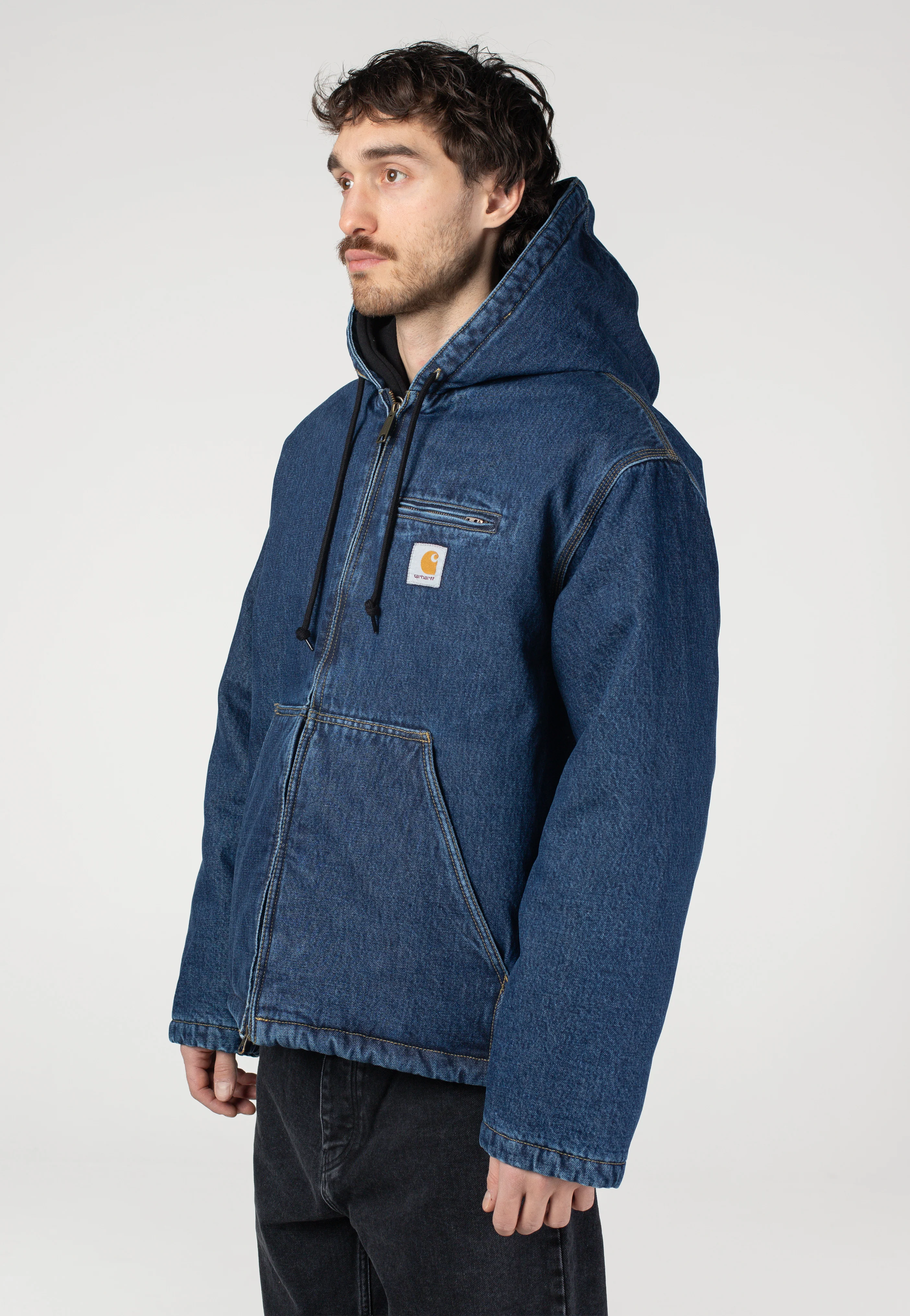 Carhartt WIP - Cleveland Stone Washed Blue - Jacket - Image 11