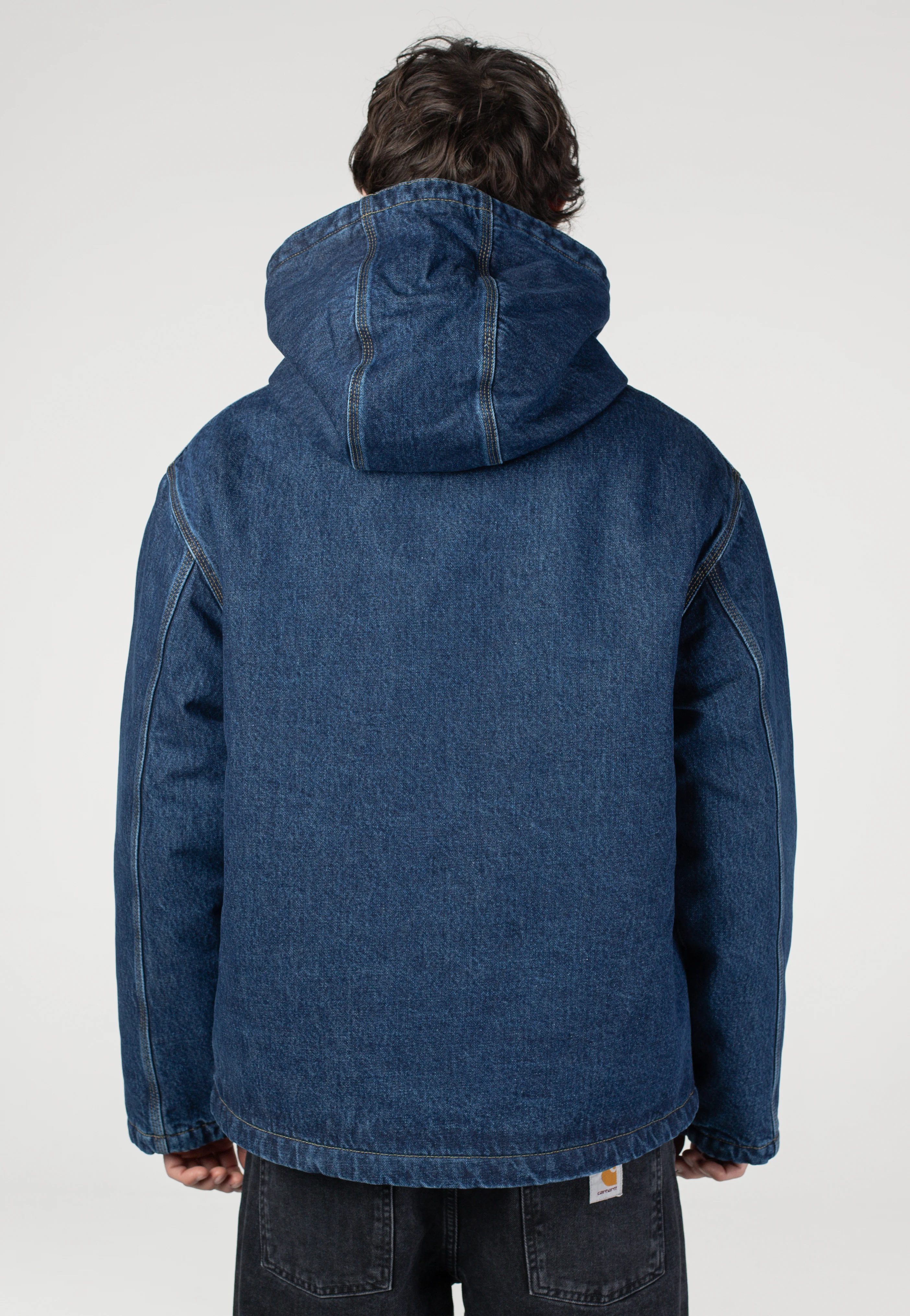 Carhartt WIP - Cleveland Stone Washed Blue - Jacket - Image 15