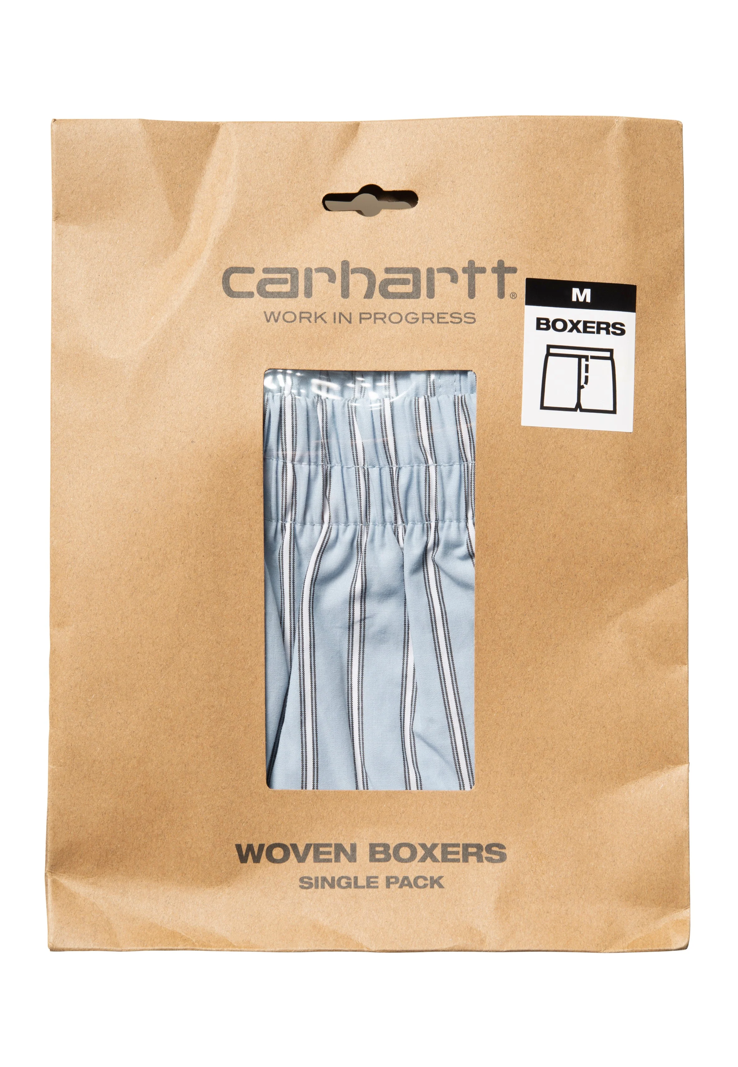 Carhartt WIP - Cotton Grimsby Stripe/Blue Fog - Boxershorts - Image 3