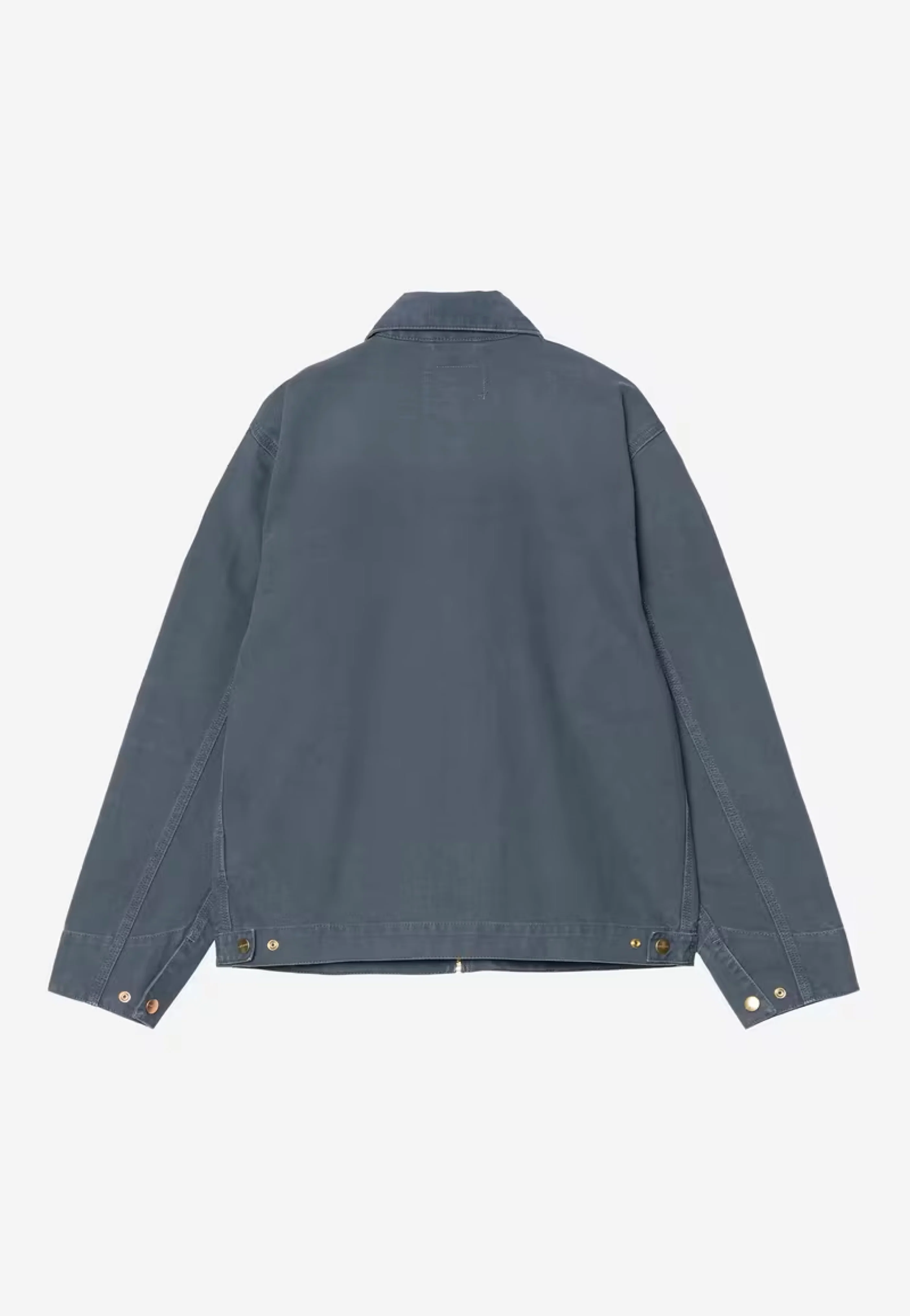 Carhartt WIP - Detroit Stone Canvas Dusky Blue/Dusky Blue - Jacket - Image 9