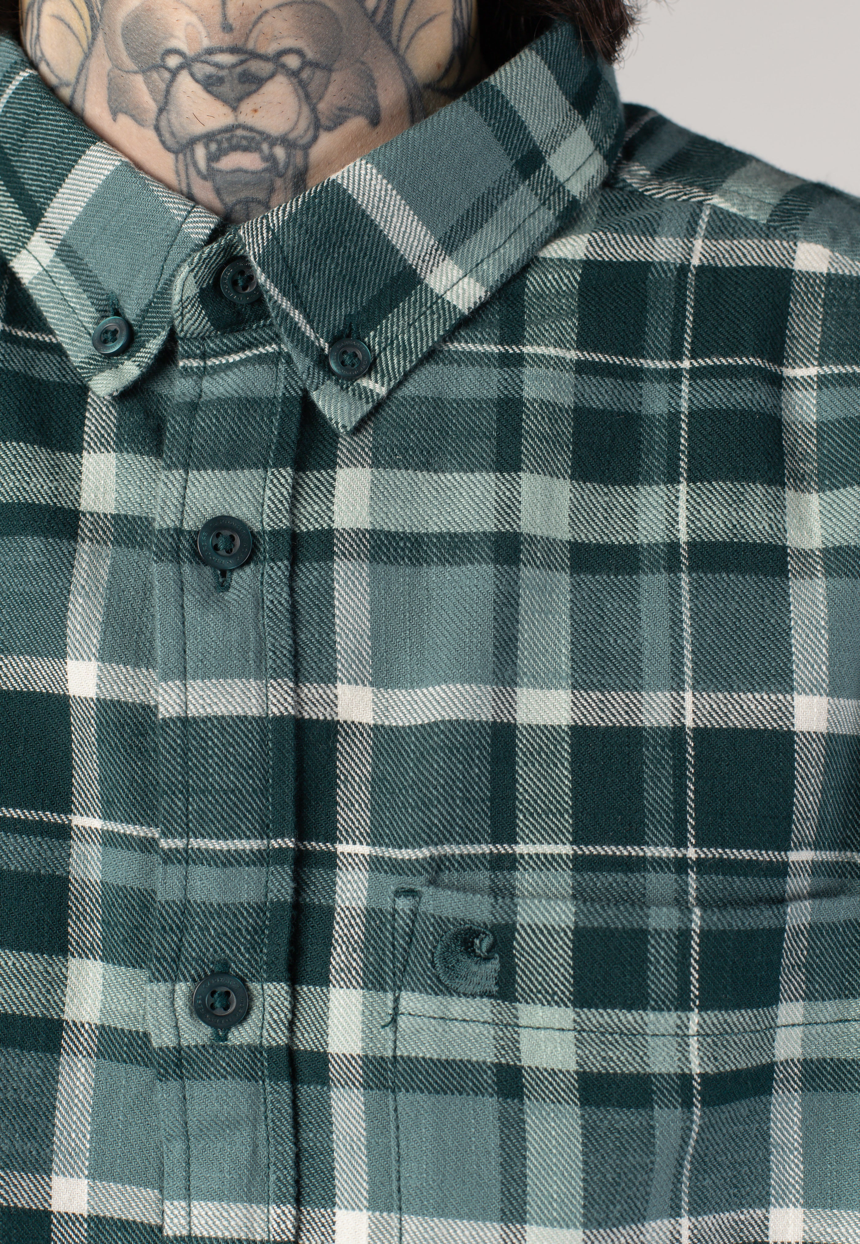 Carhartt WIP - Fendrick Fendrick Check/Deep Lagoon - Shirt - Image 7