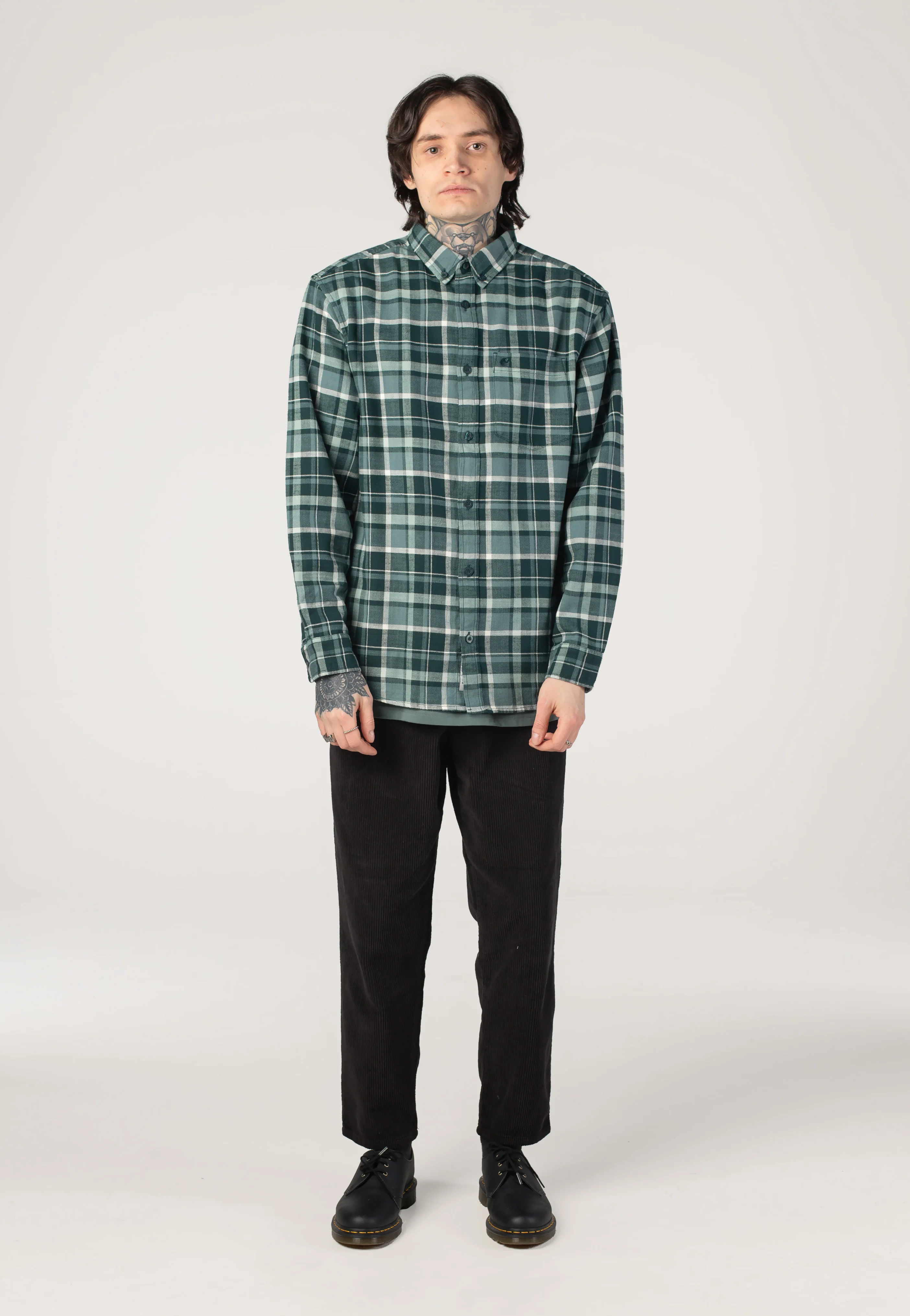 Carhartt WIP - Fendrick Fendrick Check/Deep Lagoon - Shirt - Image 9