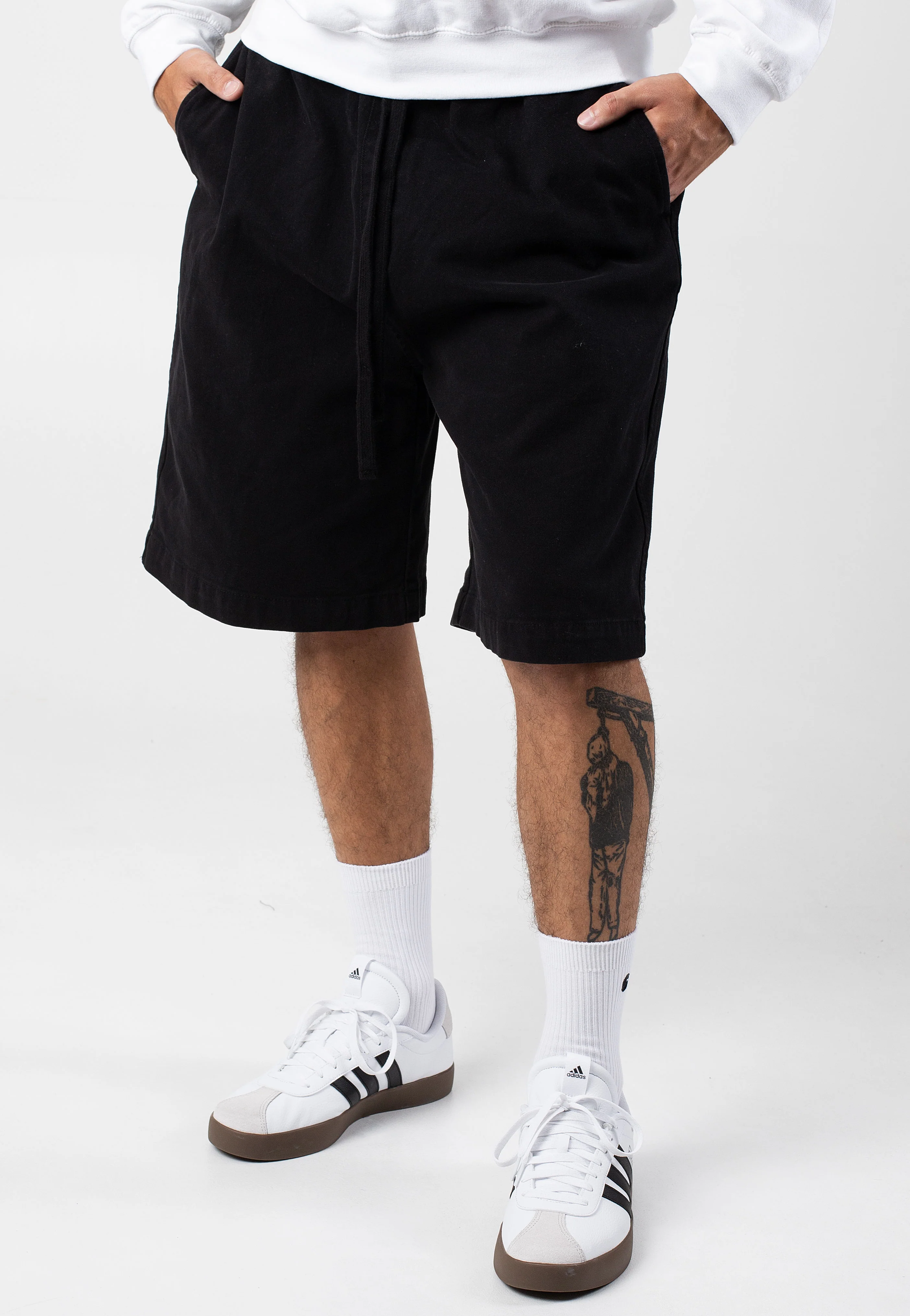 Carhartt WIP - Floyd Garment Dyed Black - Shorts - Image 4