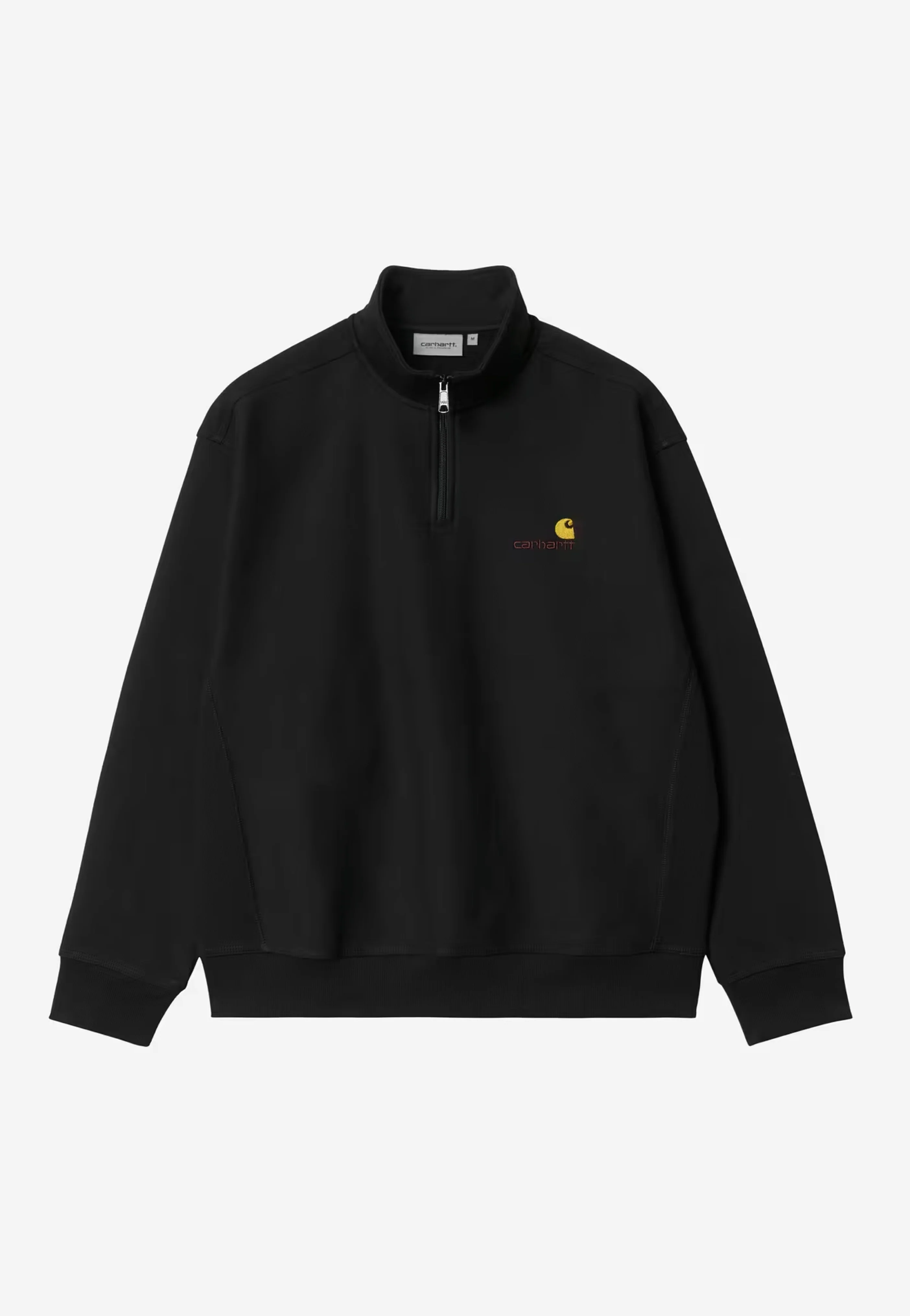 Carhartt WIP - Half Zip American Script Black - Pullover - Image 4