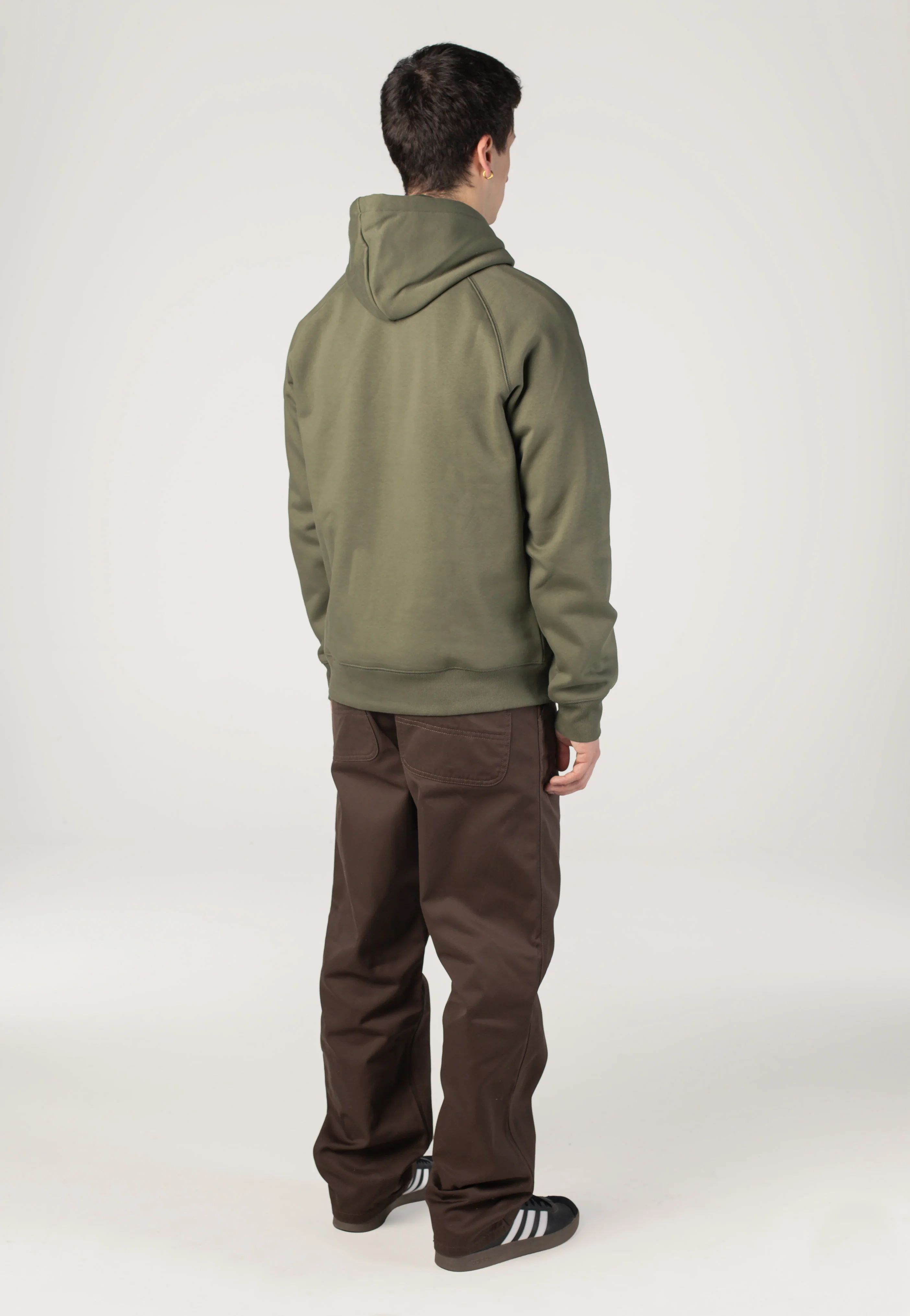 Carhartt WIP - Hooded Chase Leaf/Gold - Hoodie - Image 2