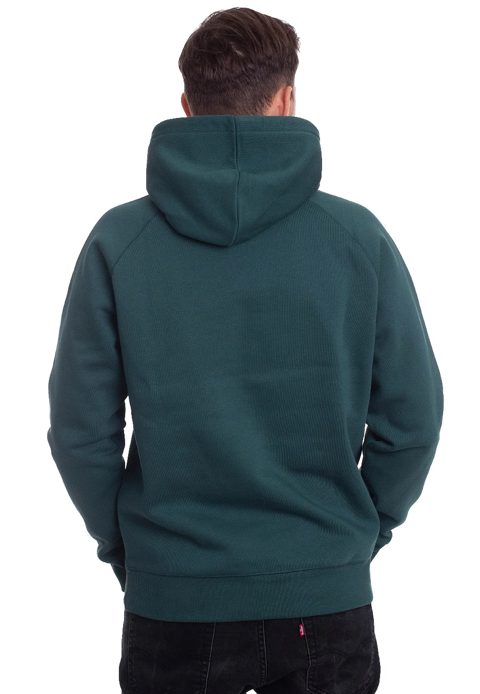 Carhartt WIP - Hooded Chase Treehouse/Gold - Hoodie - Image 3