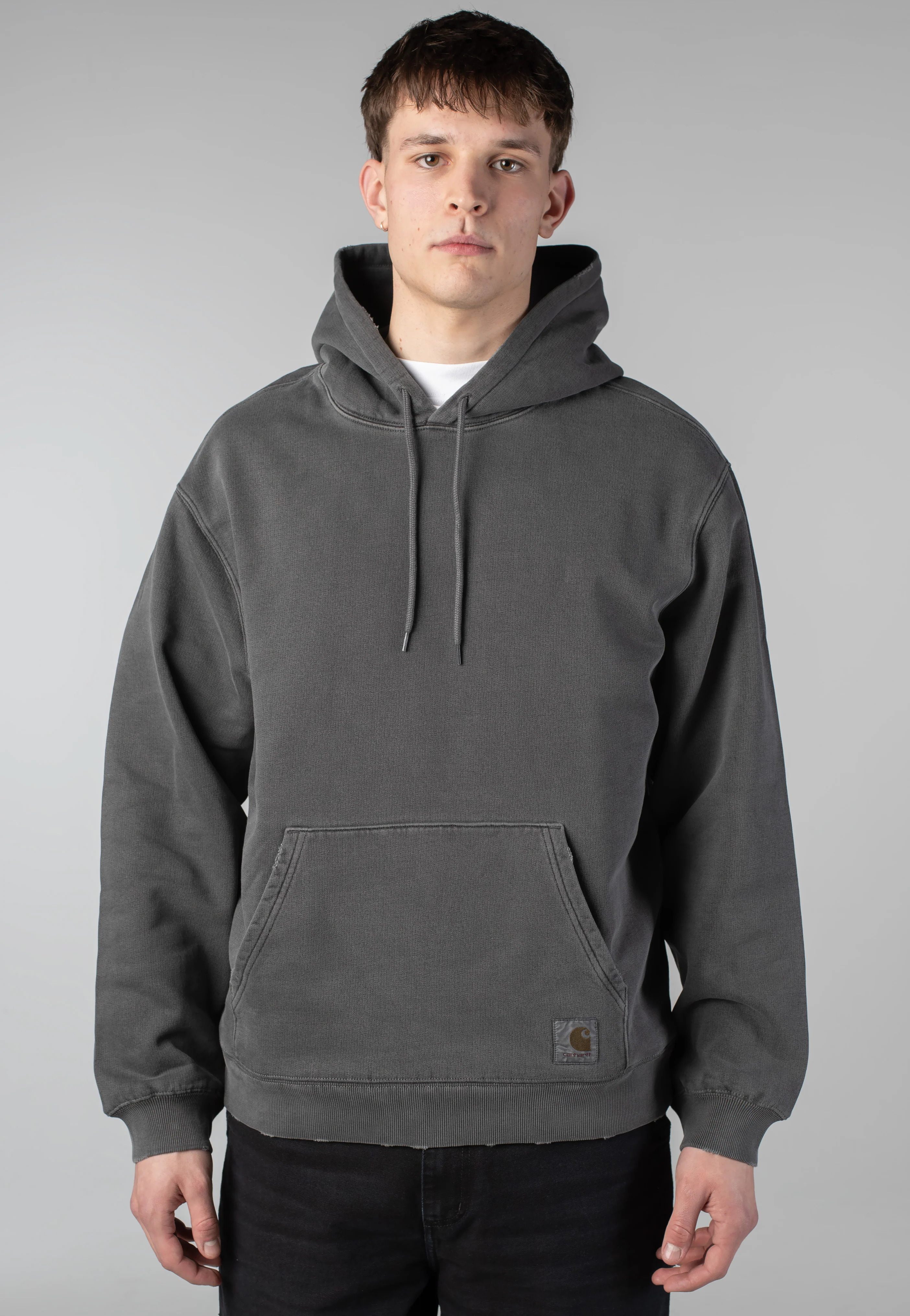 Carhartt WIP - Hooded Torion Grind Wash Black - Hoodie - Image 2