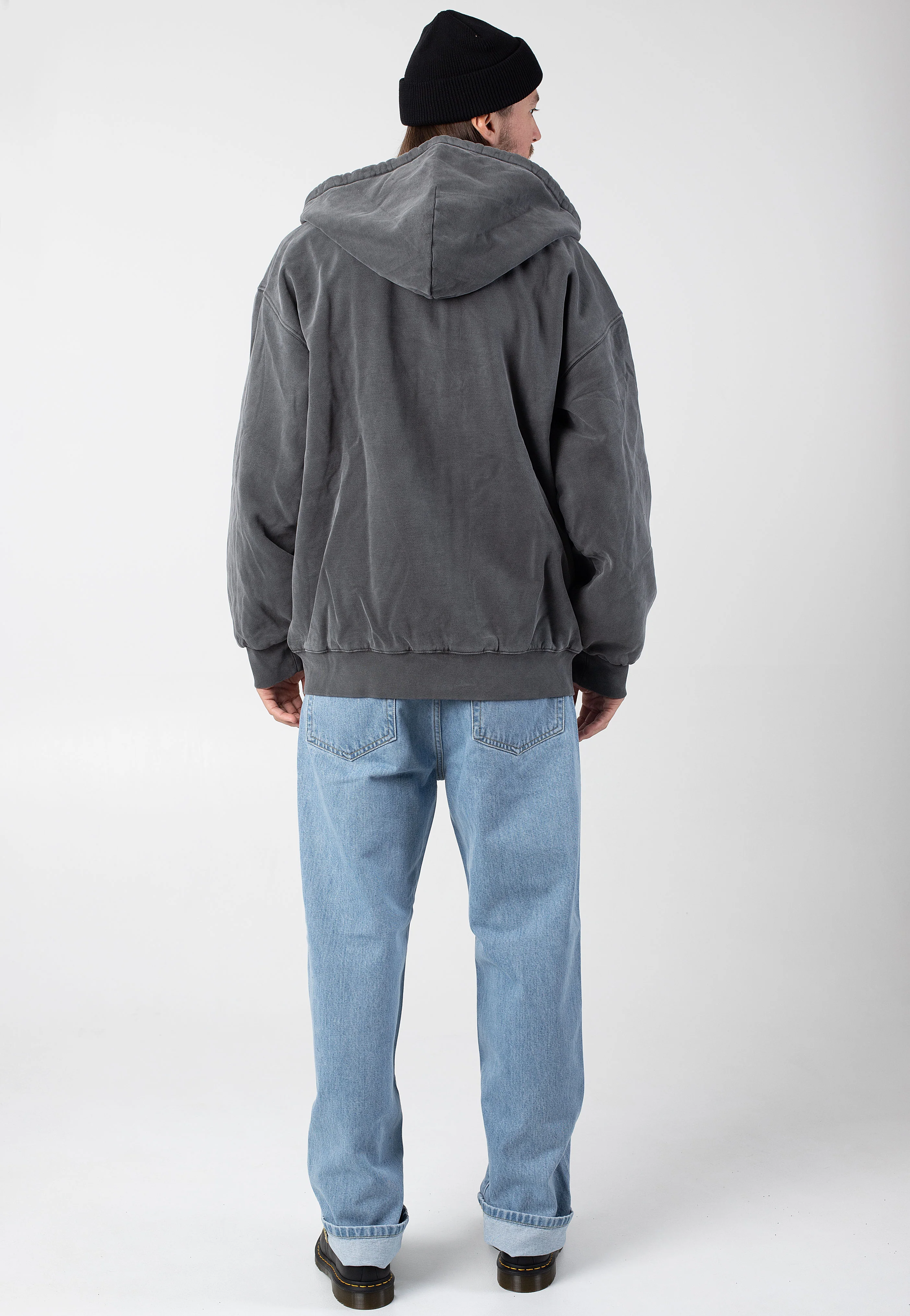 Carhartt WIP - Hooded Vista Garment Dyed Graphite - Jacket - Image 4