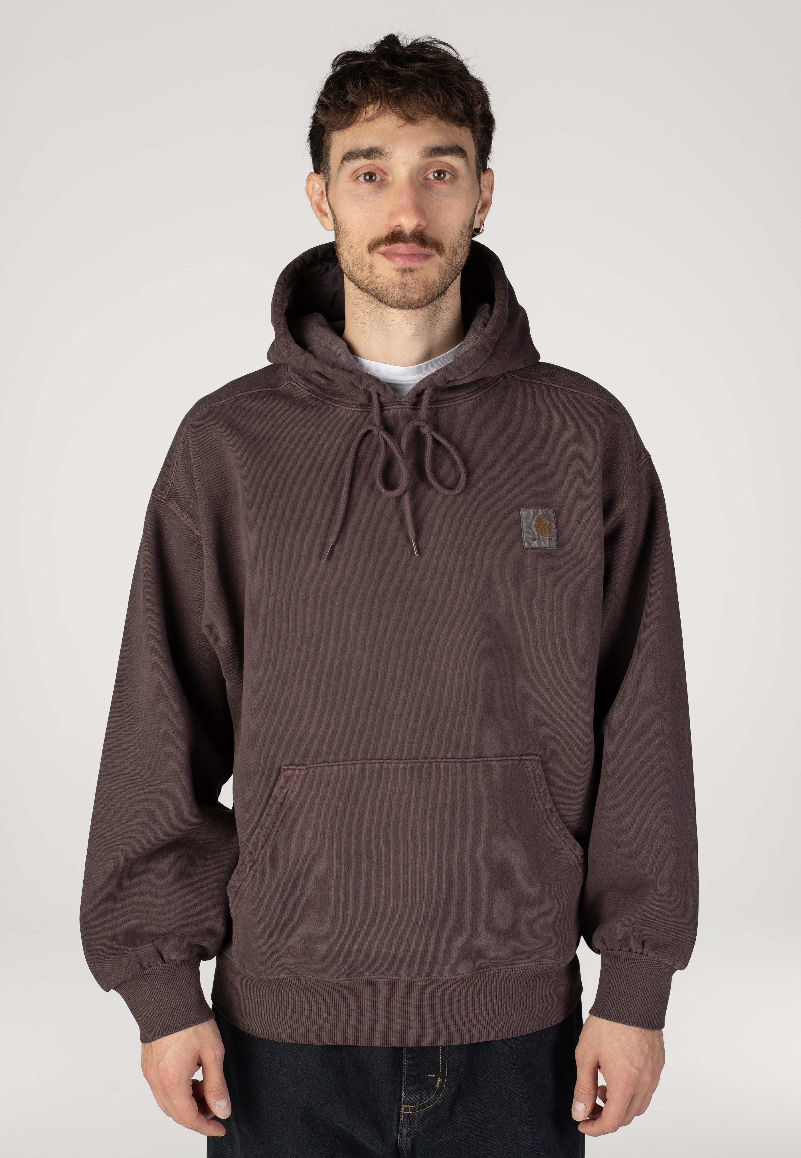 Carhartt WIP - Hooded Vista Garment Dyed Palisander - Hoodie - Image 8