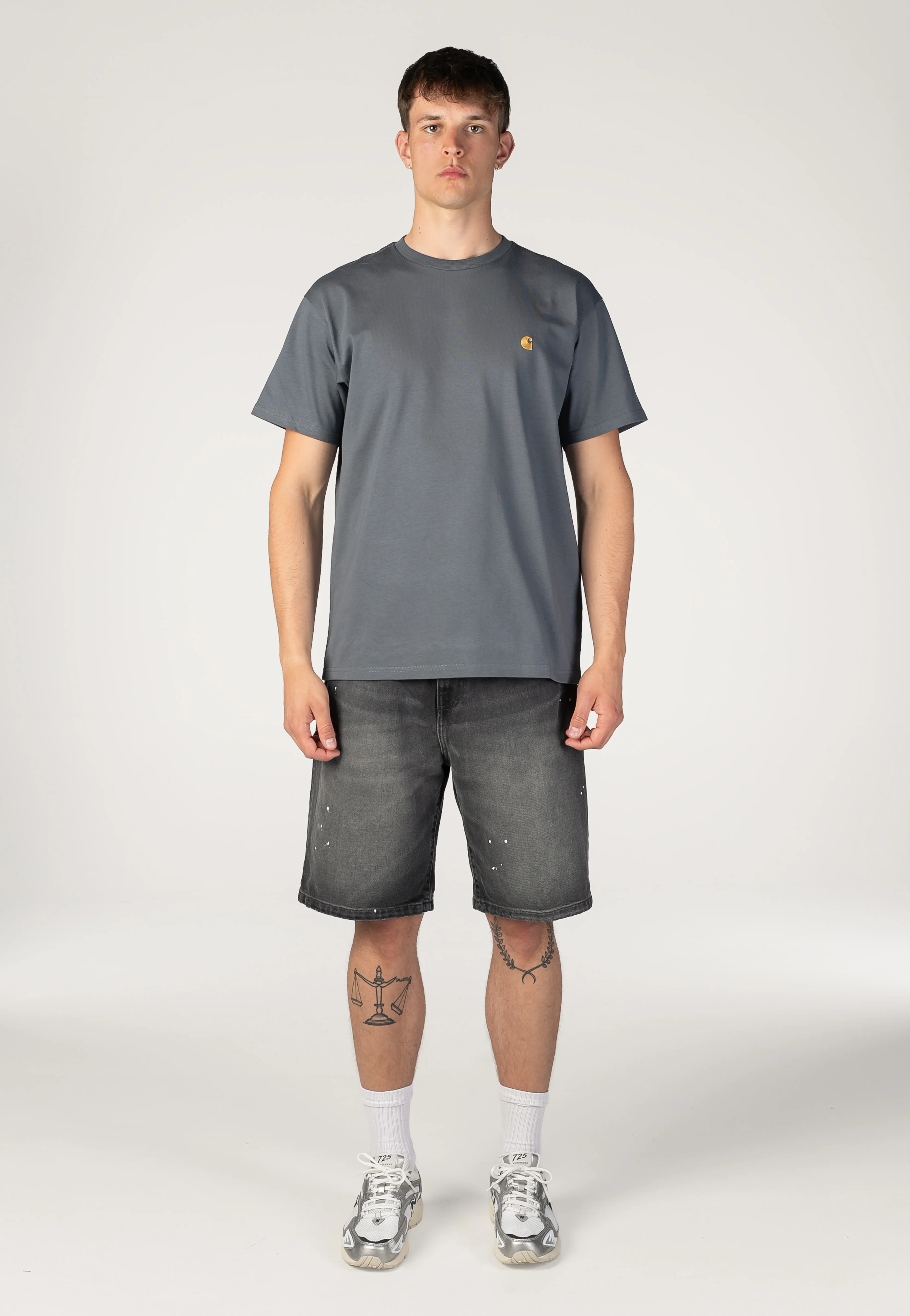 Landon Destroy Wash Black - Shorts - Image 5