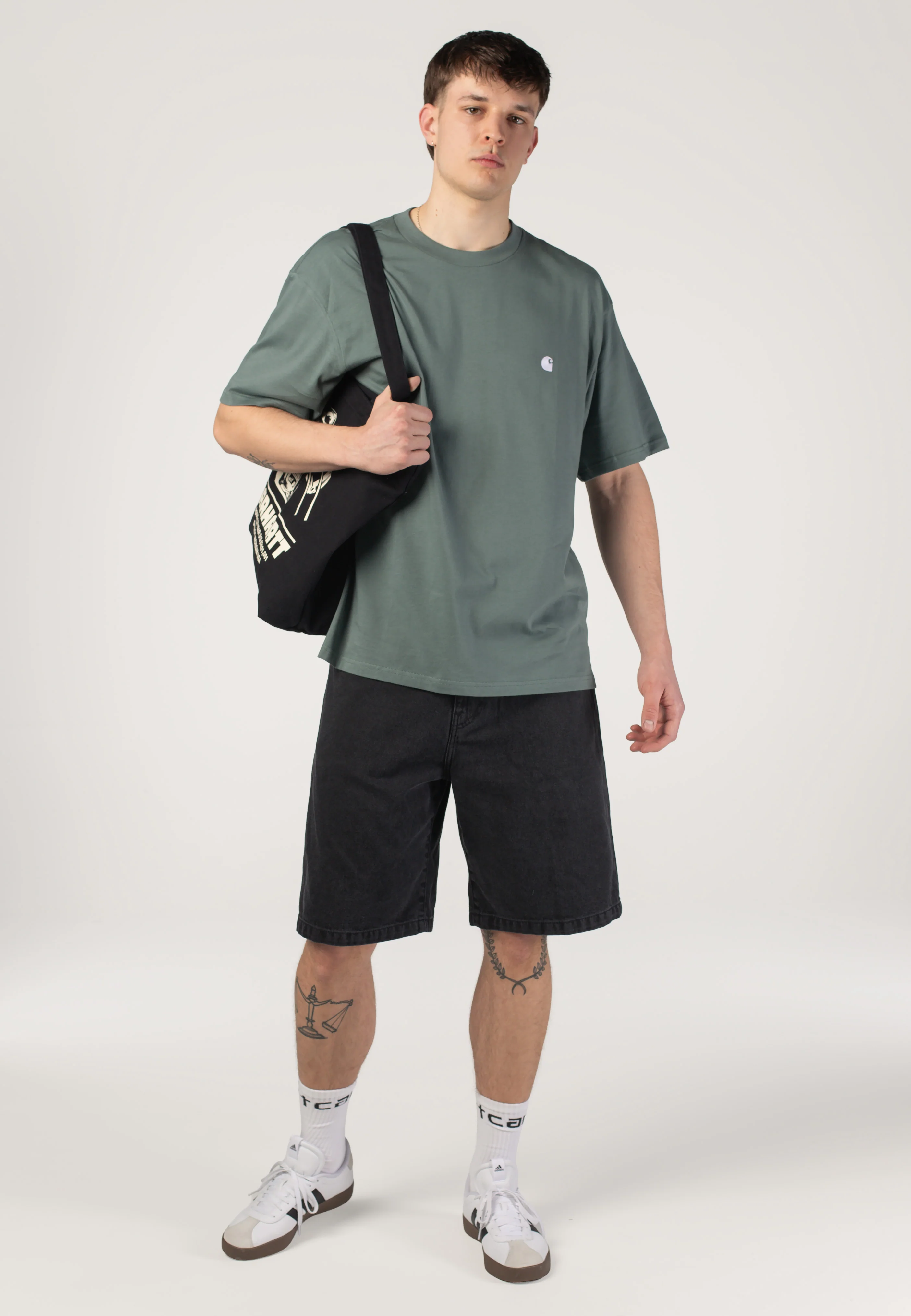Landon Stone Washed Black - Shorts - Image 3