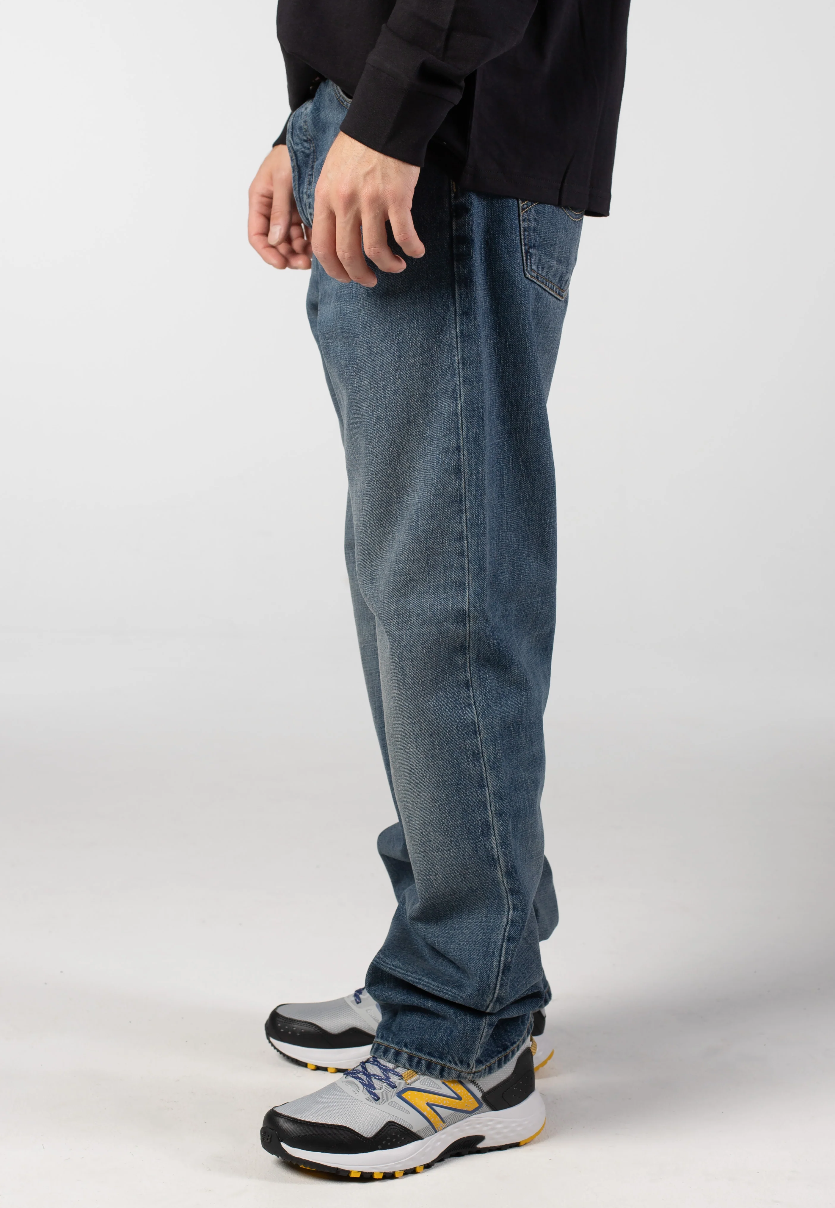 Carhartt WIP - Marlow Dark Used Wash Blue - Jeans - Image 4