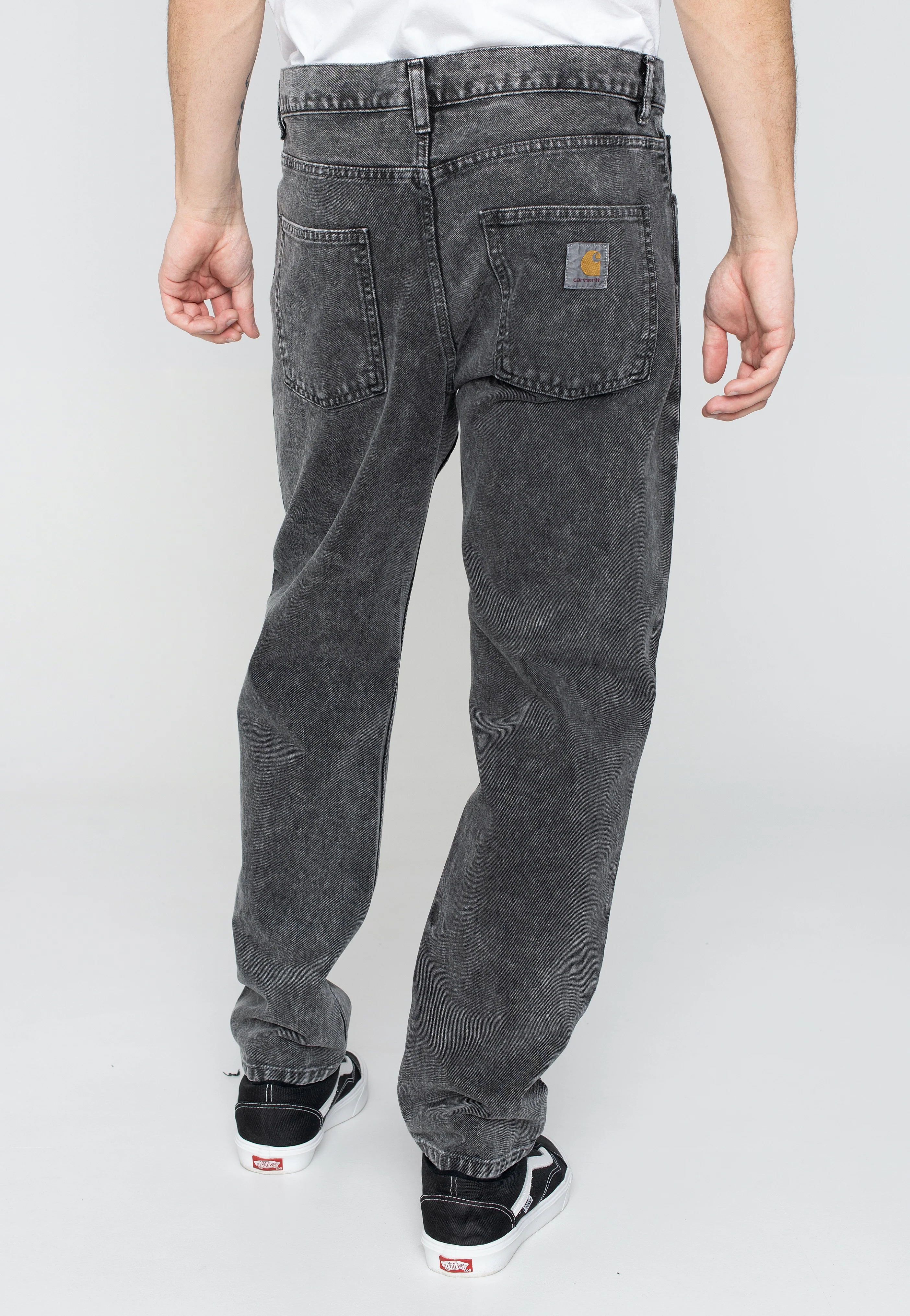 Carhartt WIP - Newel Worn Washed Black - Jeans - Image 4