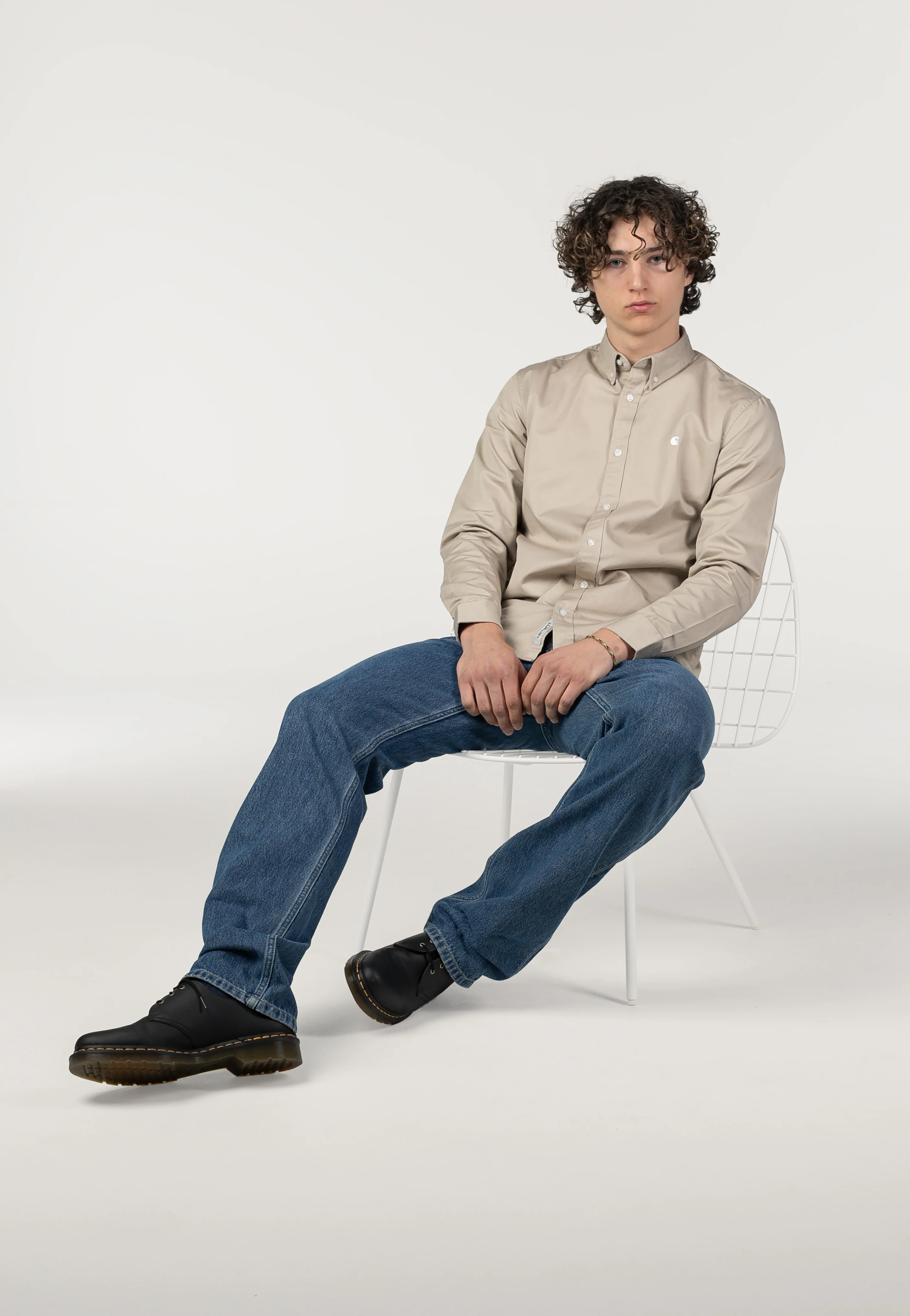Carhartt WIP - Nolan Heavy Stone Wash Blue - Jeans - Image 3