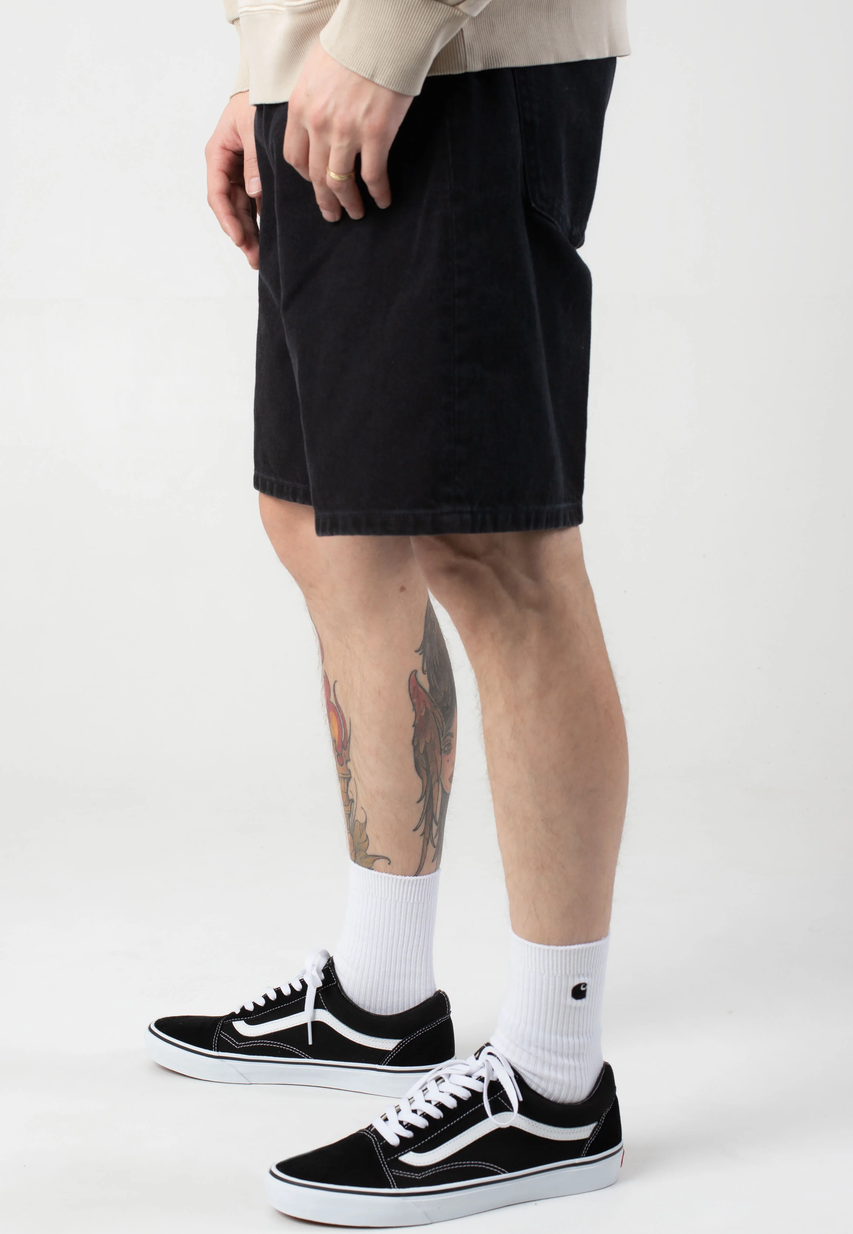 Carhartt WIP - Nolan Stone Washed Black - Shorts - Image 5