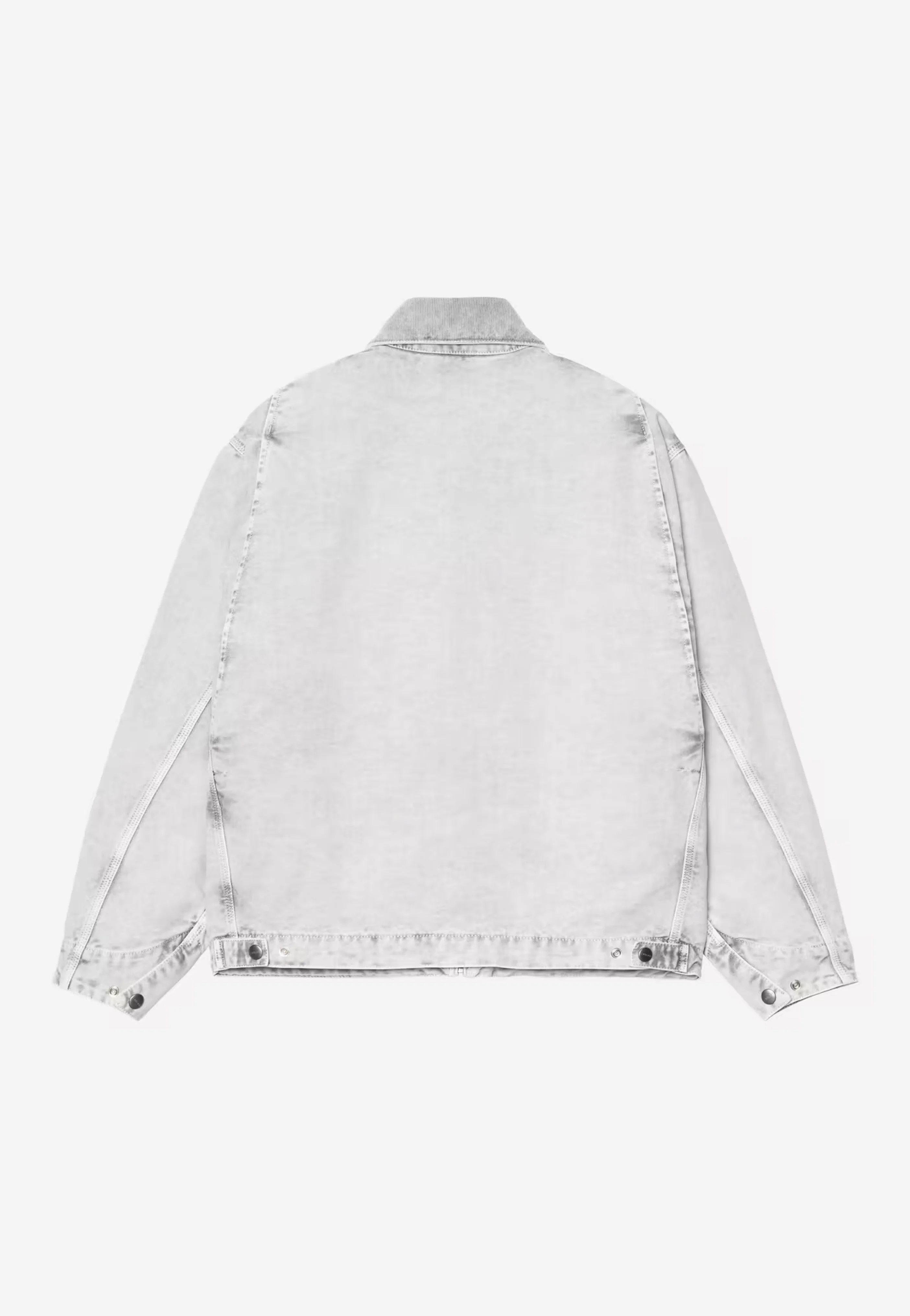 Carhartt WIP - OG Detroit Canvas Black/Black Chalk Wash - Jacket - Image 9