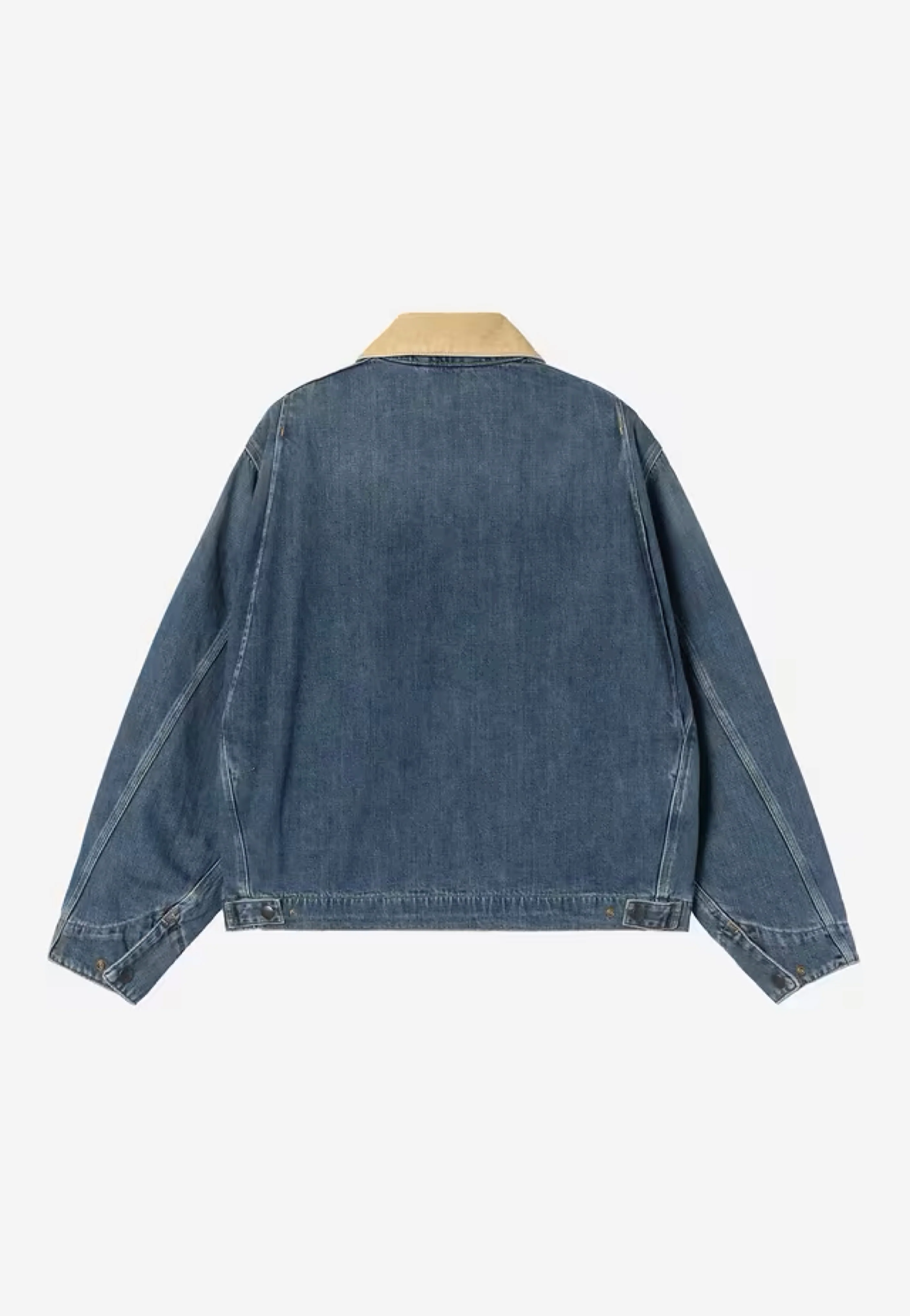 Carhartt WIP - OG Detroit Dark Used Wash Blue/Dusty H Brown - Jacket - Image 9