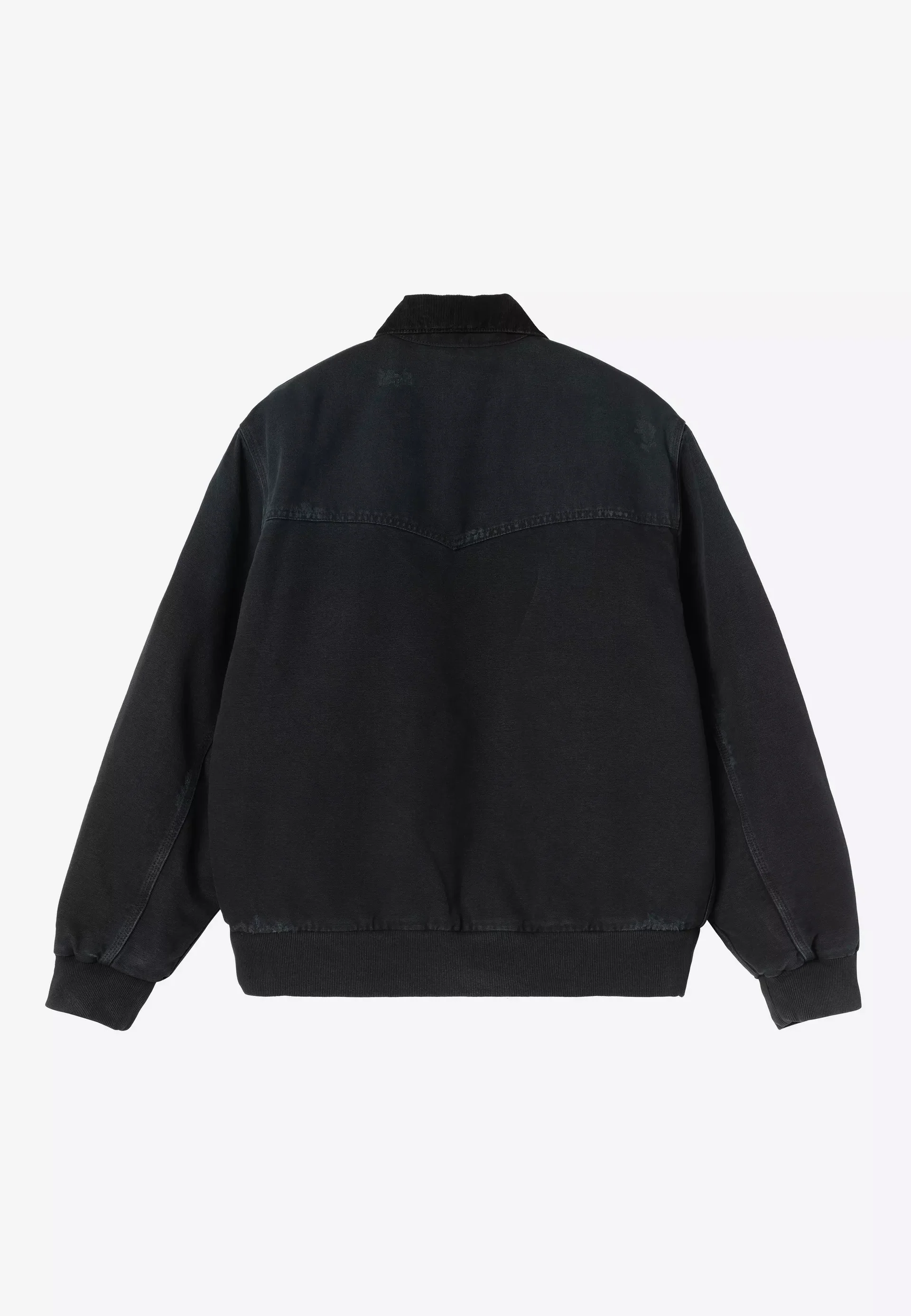 Carhartt WIP - OG Santa Fe Grind Wash Black/Black - Jacket - Image 7