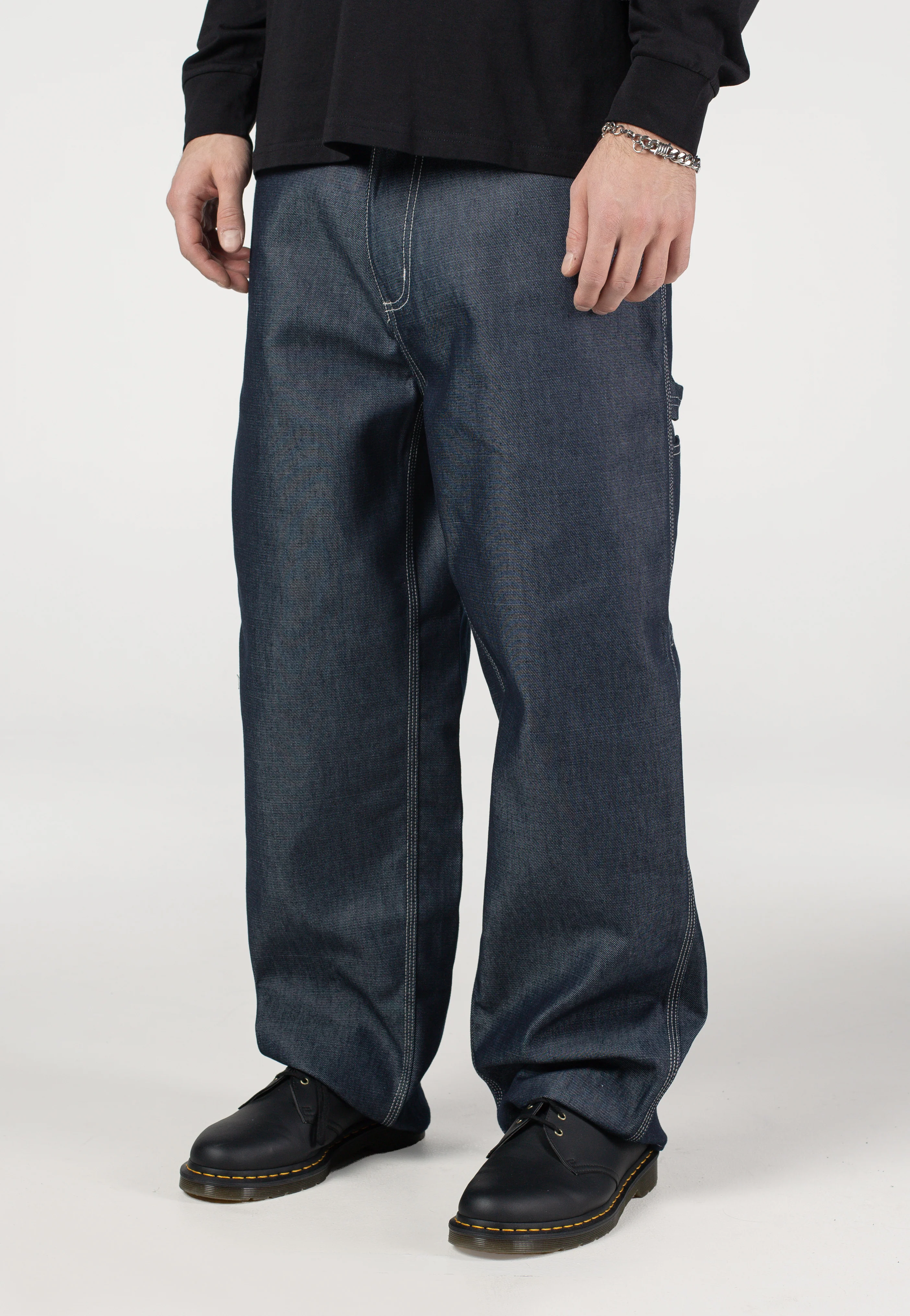 Carhartt WIP - OG Single Knee Rigid Blue - Jeans - Image 5