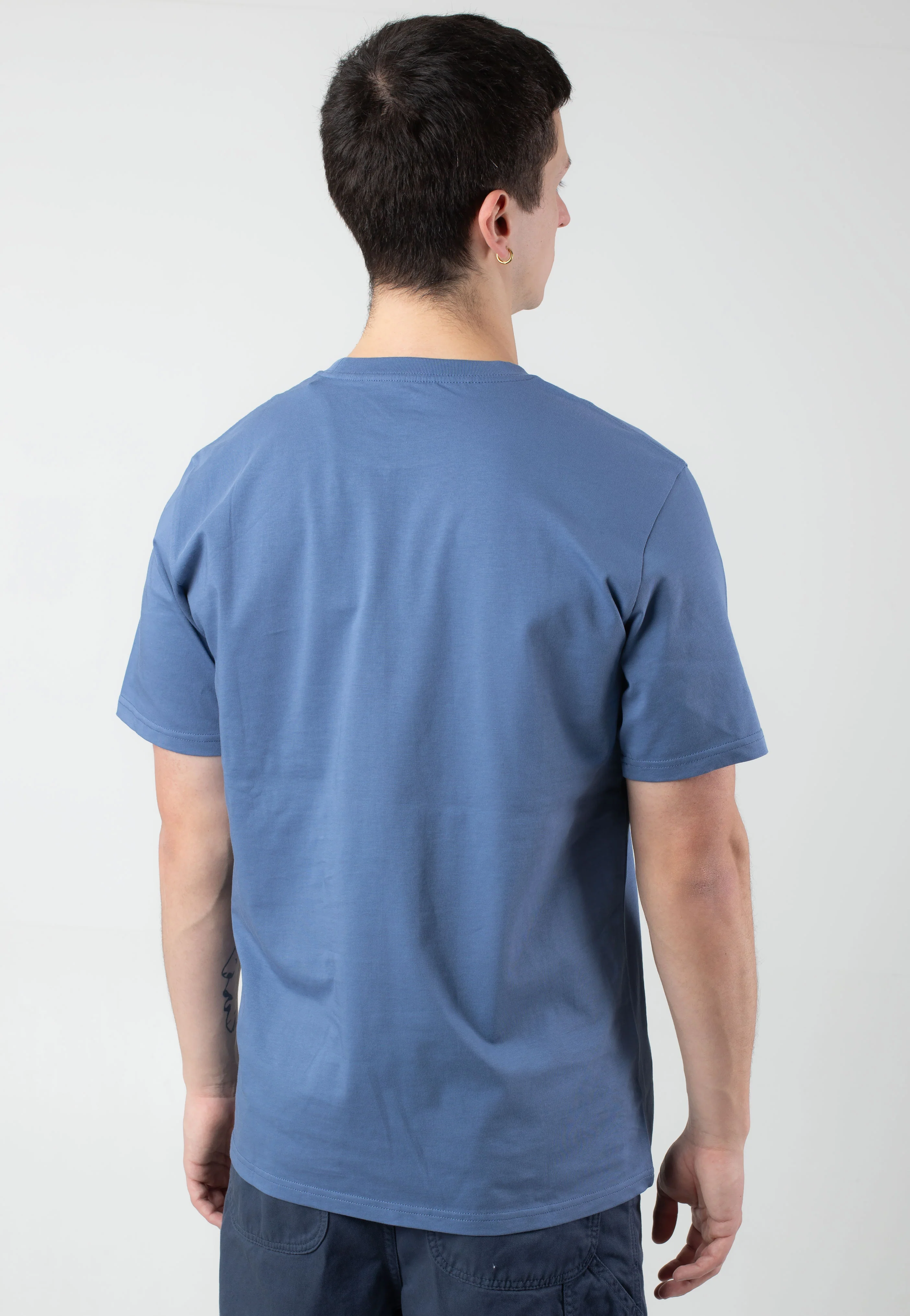 Carhartt WIP - Pocket Blue Iris - T-Shirt - Image 3