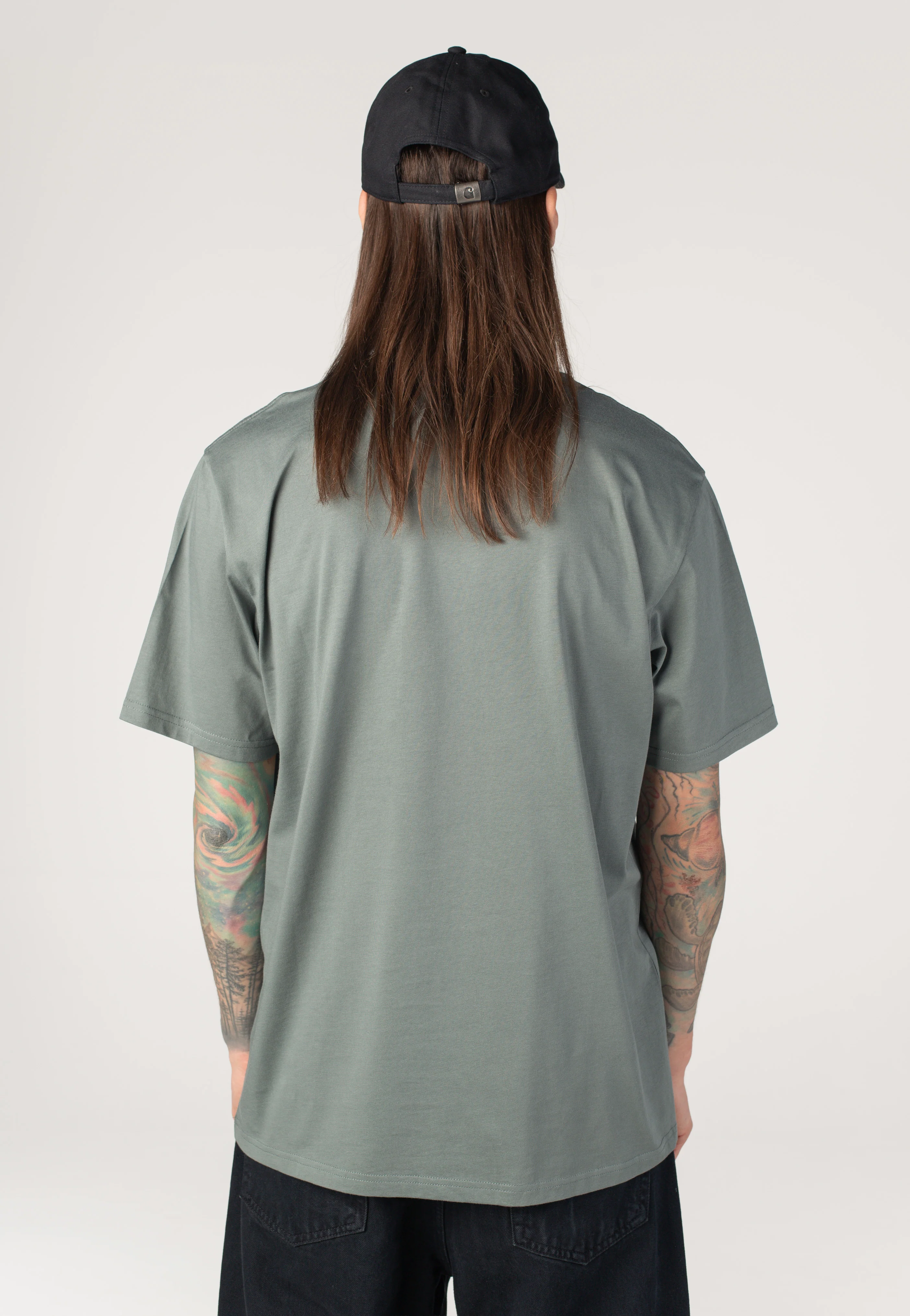 Carhartt WIP - Pocket Velvet Green - T-Shirt - Image 8