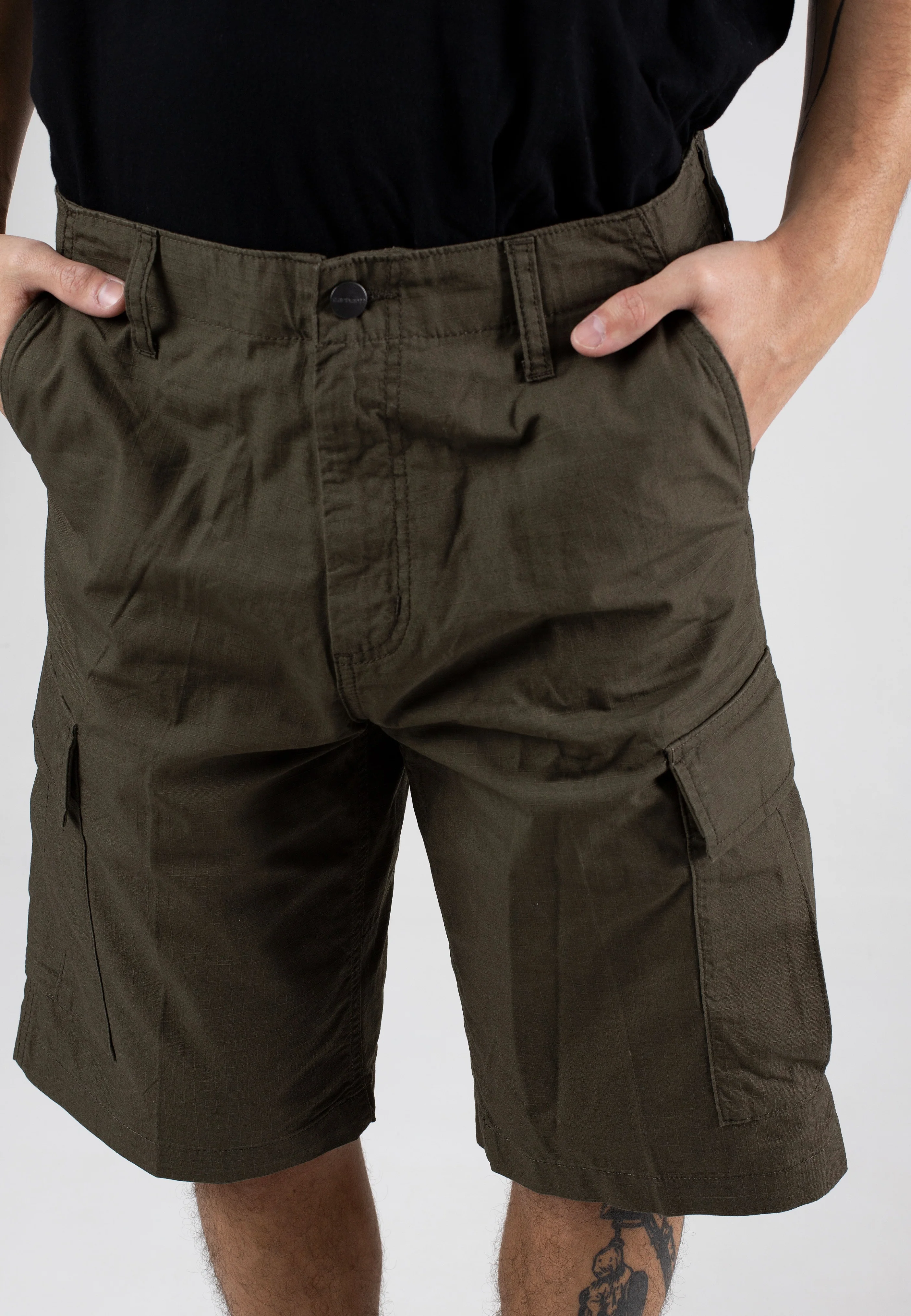 Regular Rinsed Cypress - Shorts - Image 7