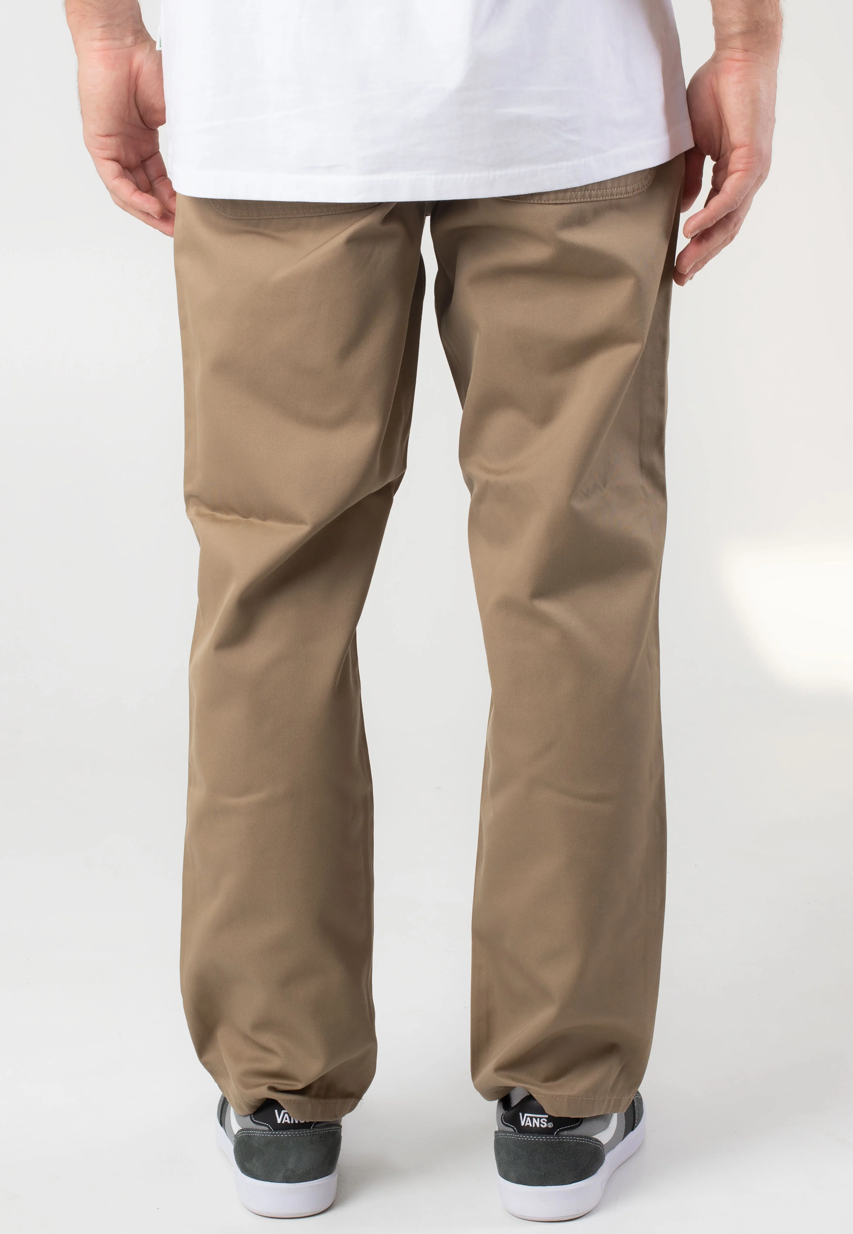 Carhartt WIP - Simple Rinsed Leather - Pants - Image 3
