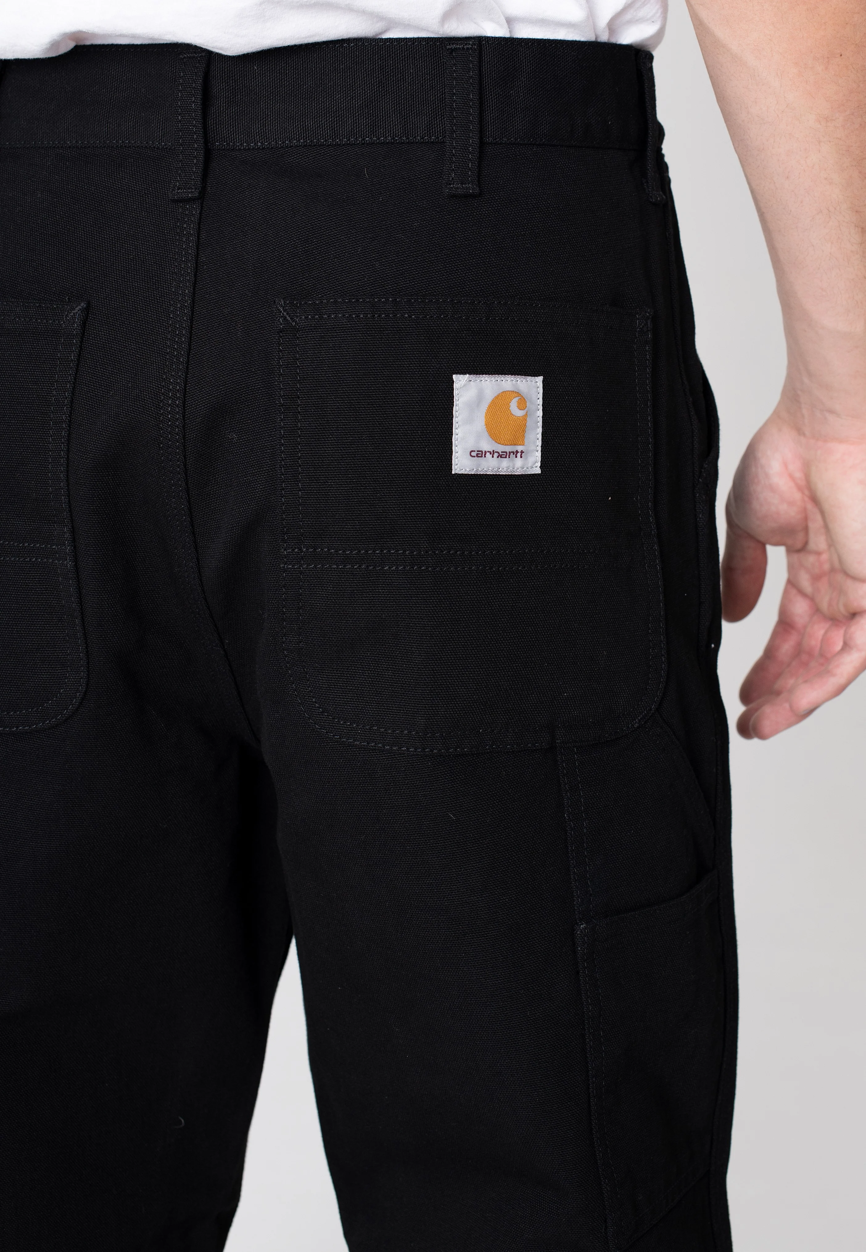 Carhartt WIP - Single Knee Rinsed Black - Pants - Image 5